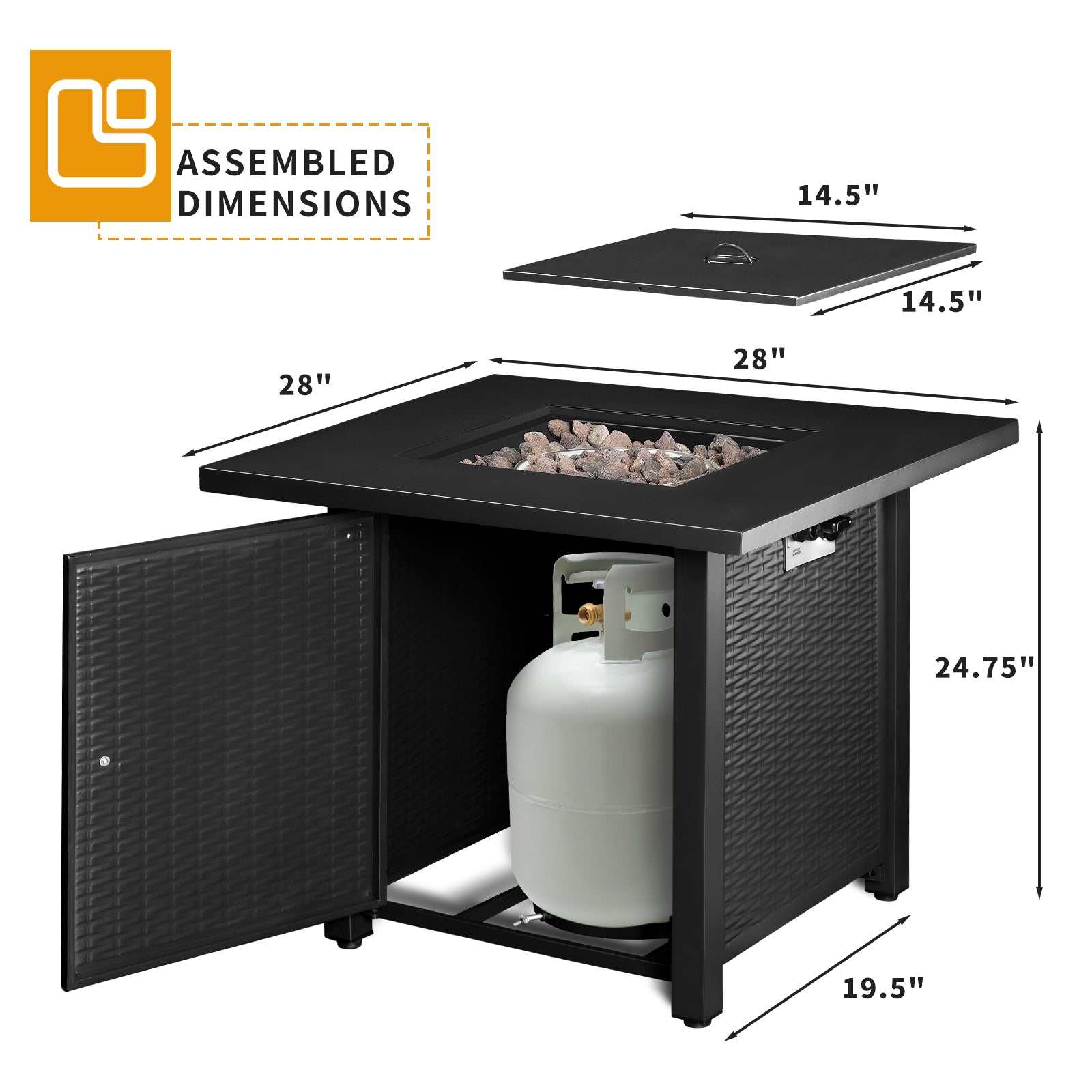 homall-patio-furniture-feuertisch-gas-71-cm-rattan-50-000btu image 2