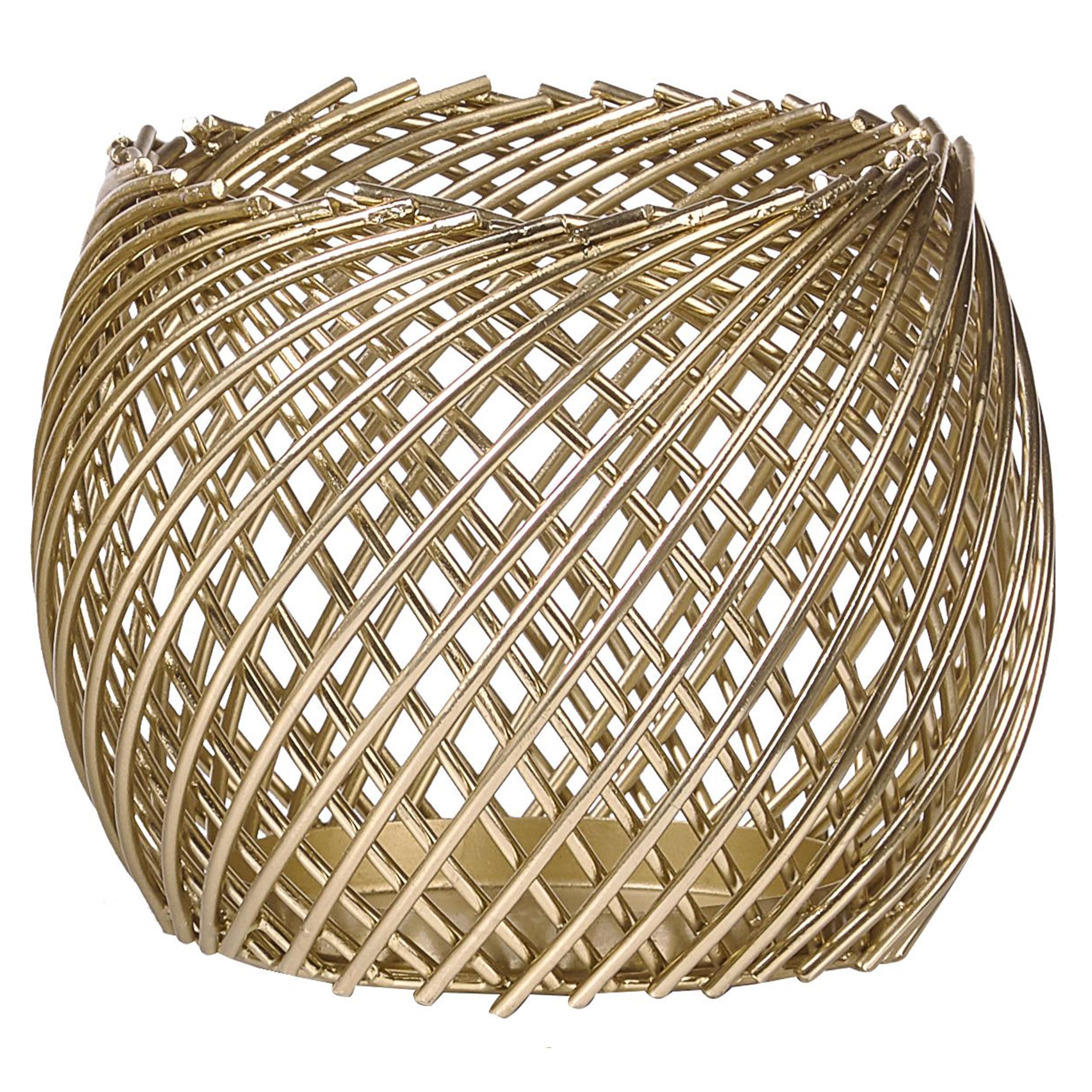 beliani-tanduy-kerzenst-nder-2er-set-metall-gold-gitter image 5