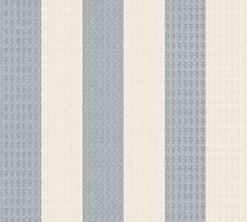karl-lagerfeld-streifen-vliestapete-beige-creme-grau-37849-1 image 5