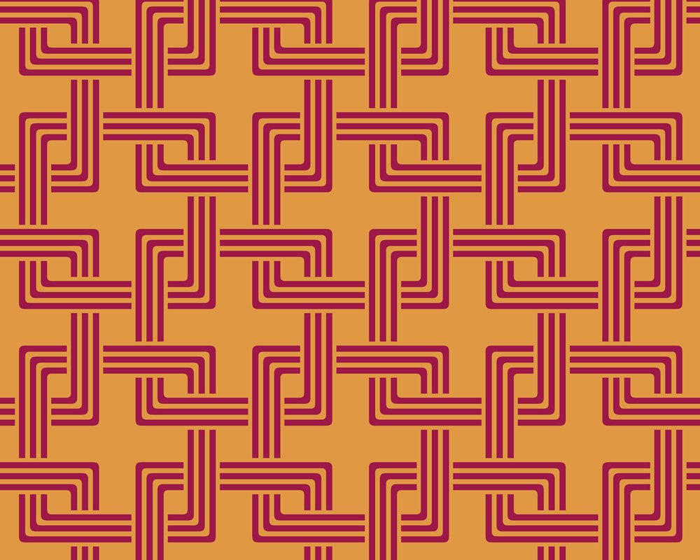 a-s-cr-ation-tapeten-6870-29-papiertapete-retromuster-orange-rot image 1