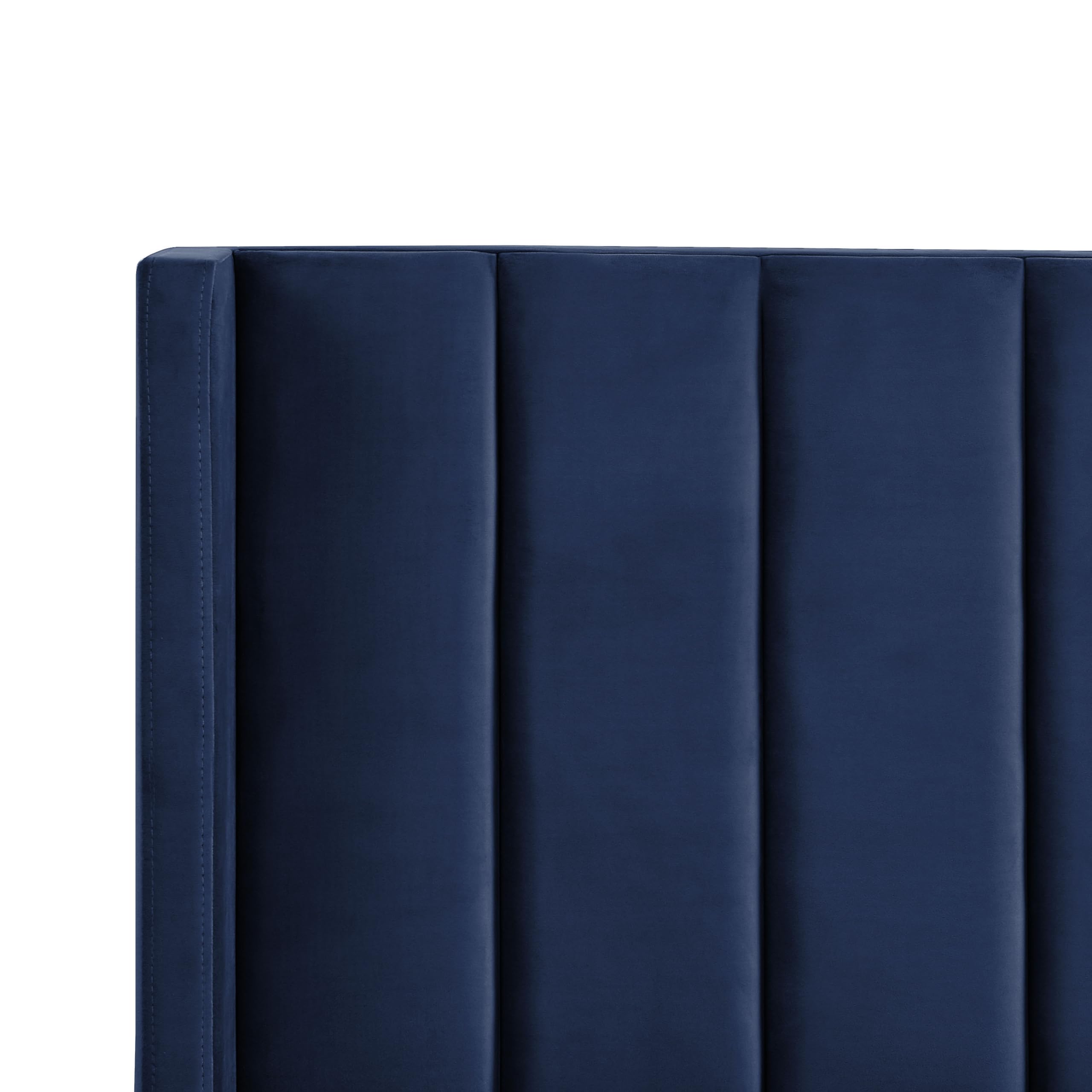 beliani-villette-samtbett-140x200-marineblau-mit-lattenrost image 7