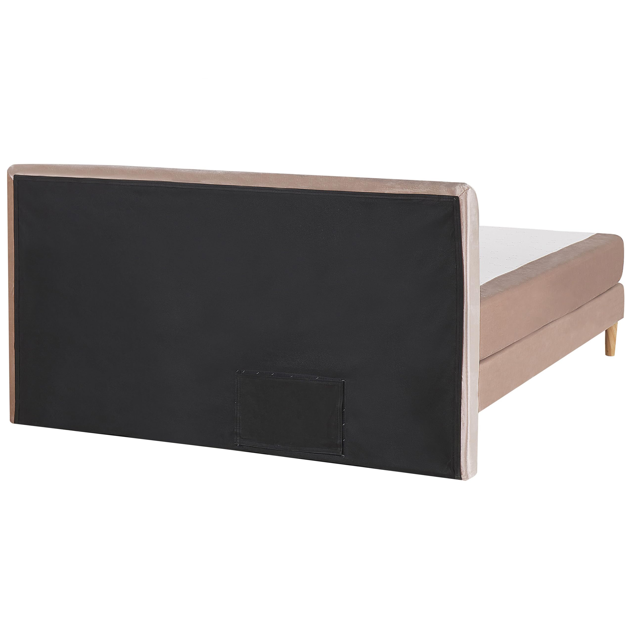 beliani-marquise-boxspringbett-160x200-beige-samt-mit-matratze image 5