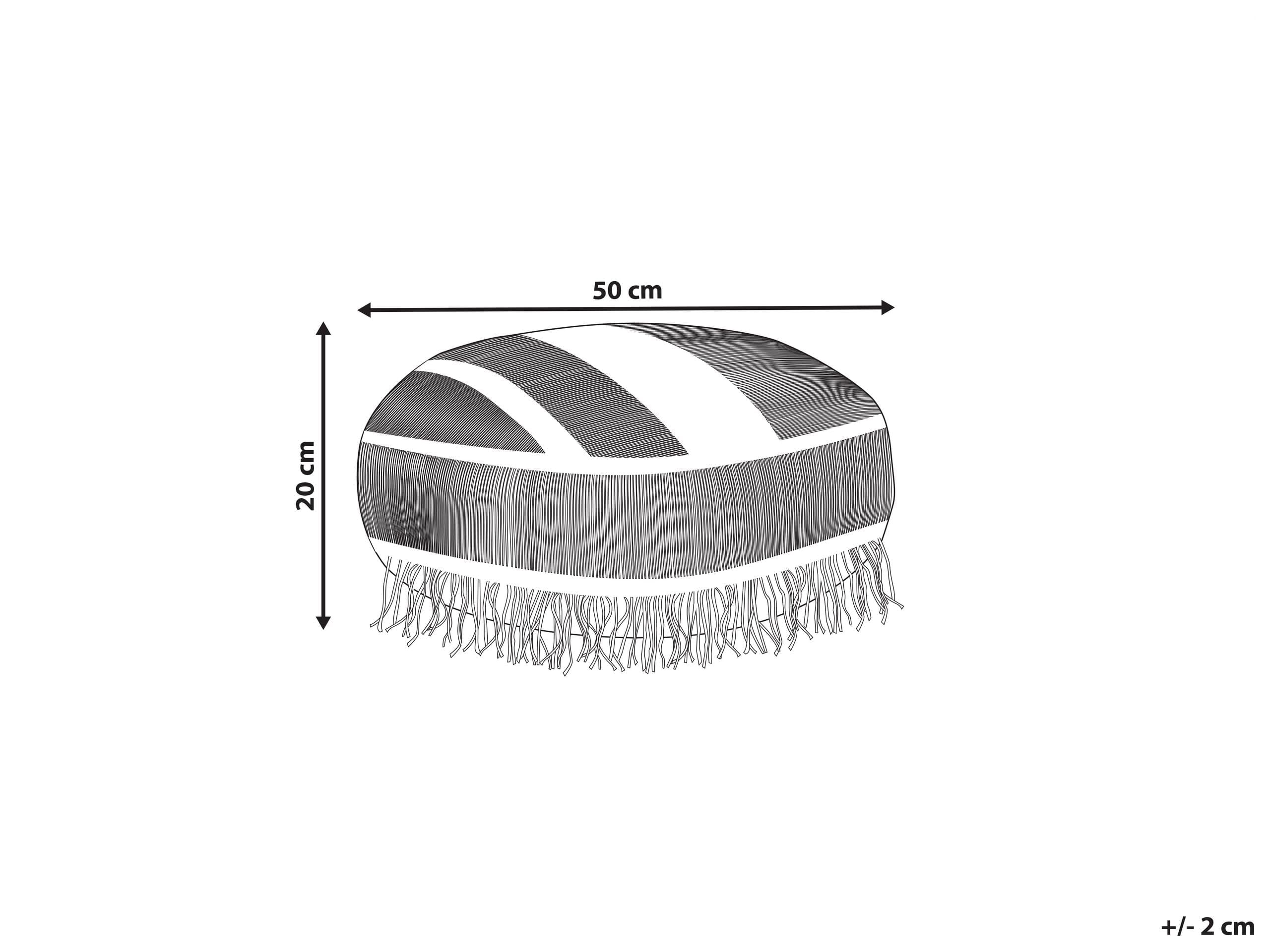beliani-oulad-pouf-wei-rund-50-cm-baumwolle-boho image 3