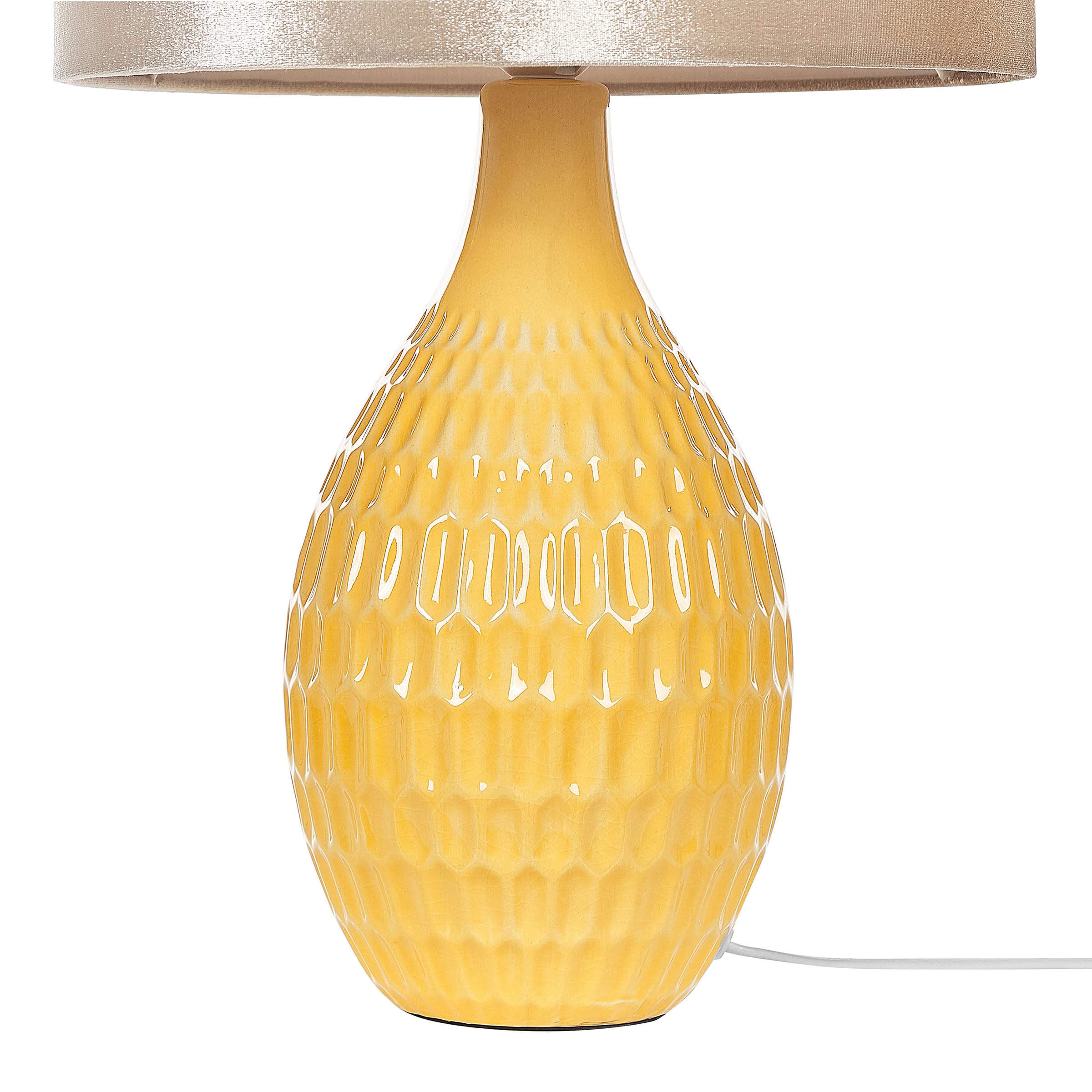 beliani-haddas-tischlampe-keramik-gelb-54-cm-mit-samtschirm image 7