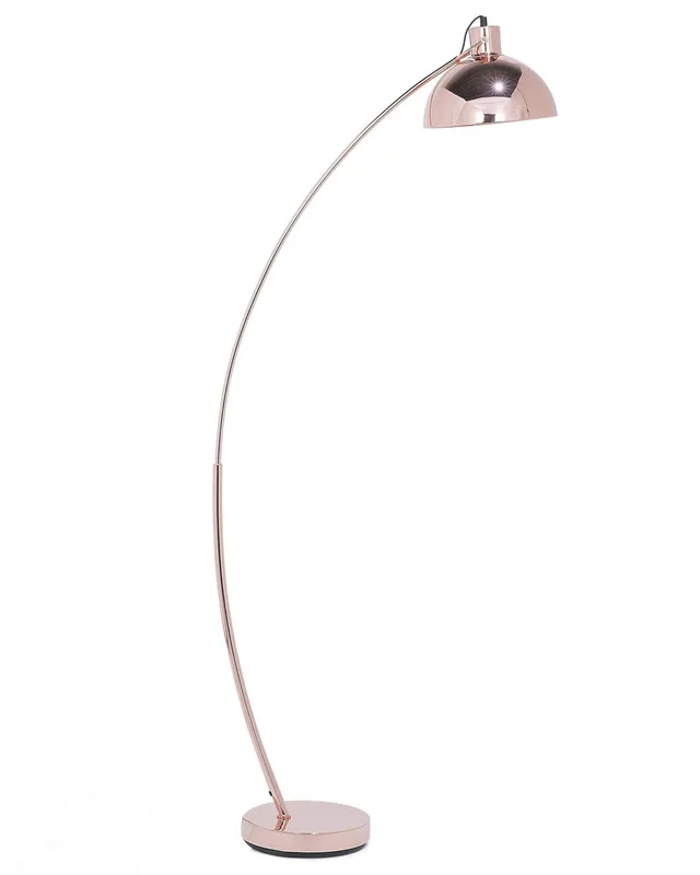 beliani-dintel-stehlampe-metall-kupfer-e27-stehleuchte image 1