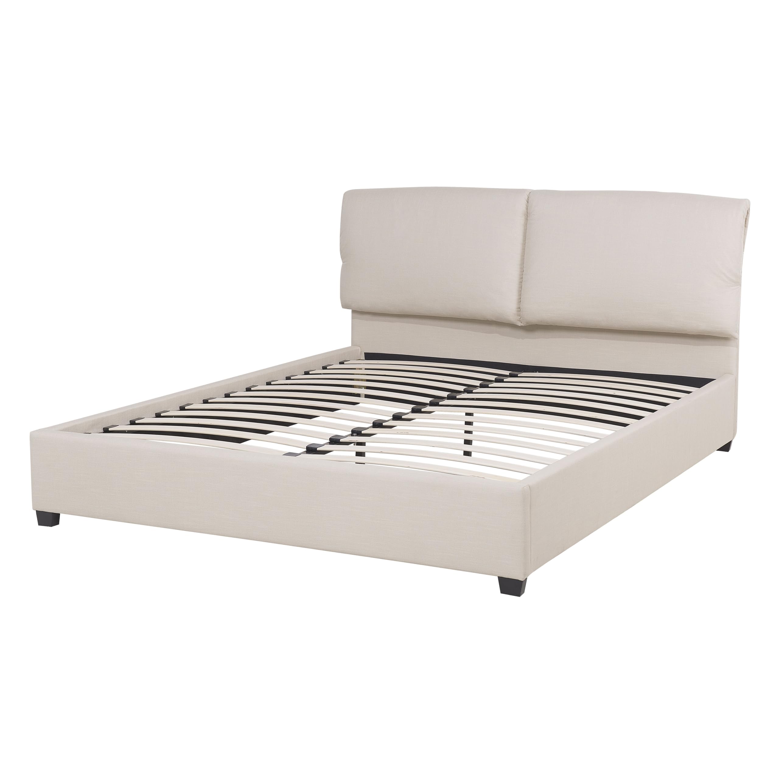 beliani-belfort-polsterbett-beige-140x200-leinenoptik image 7