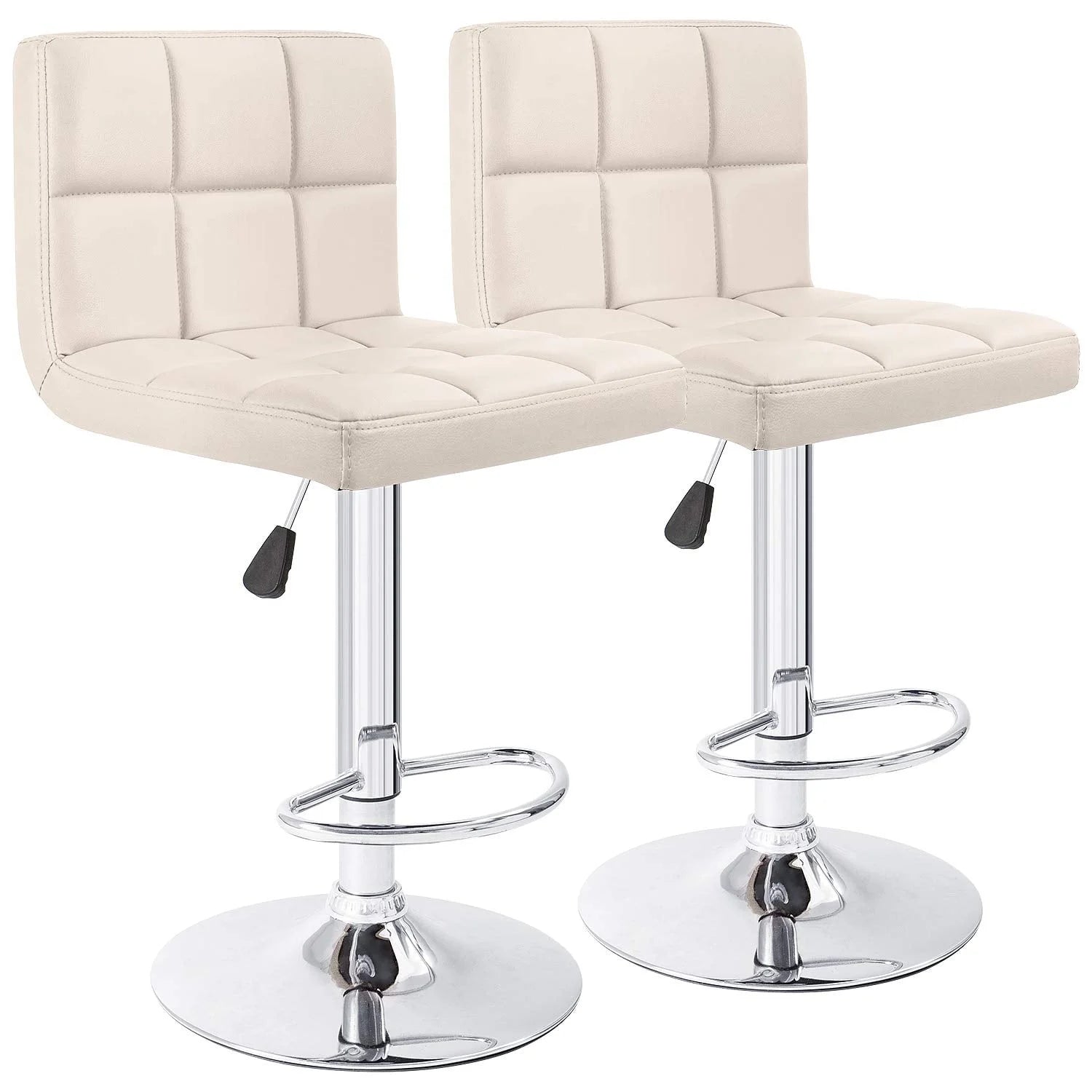 homall-bar-stool-barhocker-schwarz-2er-set-h-henverstellbar-2 image 1