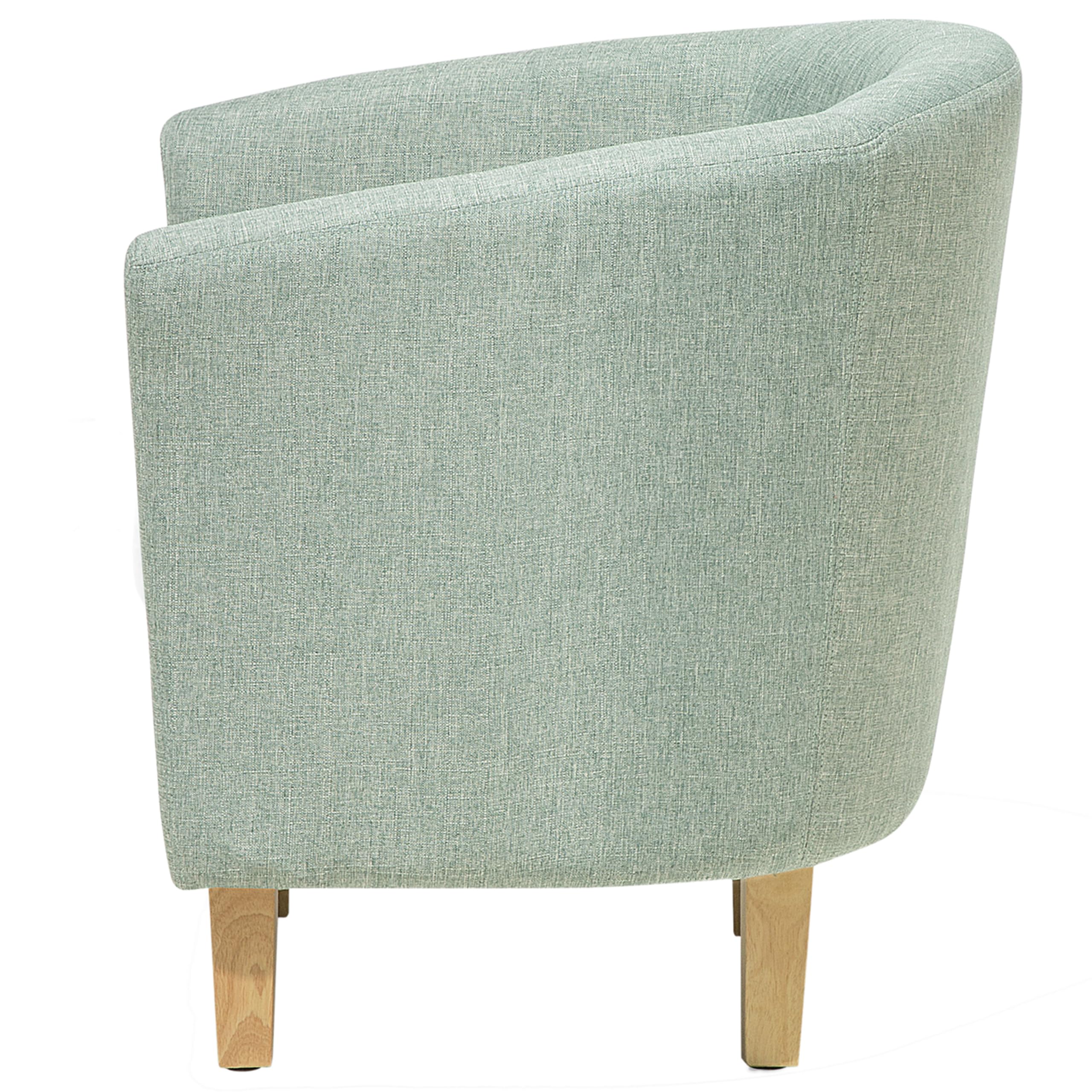 beliani-holden-cocktailsessel-hellgr-n-mit-hocker-polyester image 5