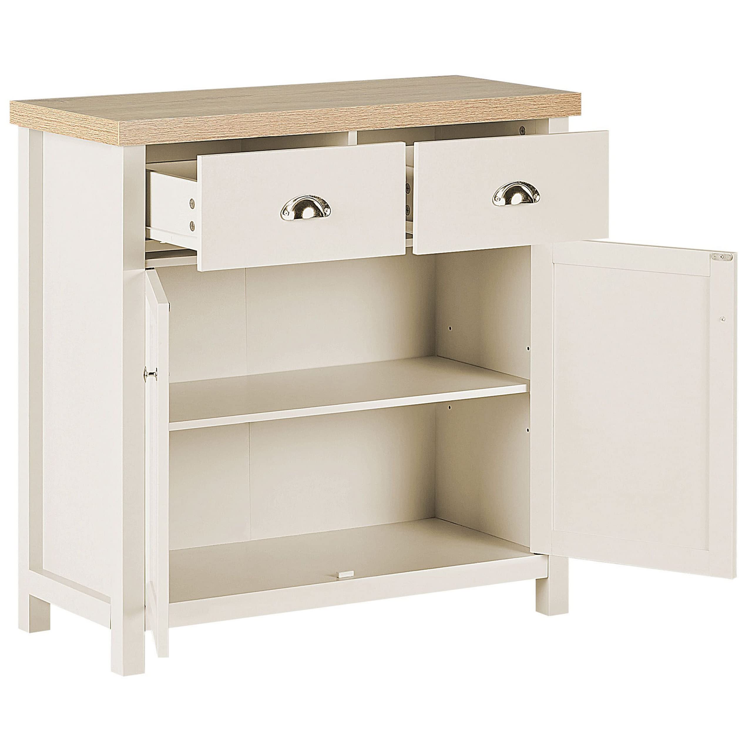 beliani-clio-kommode-beige-heller-holzton-mdf-schubladen-f-cher image 8