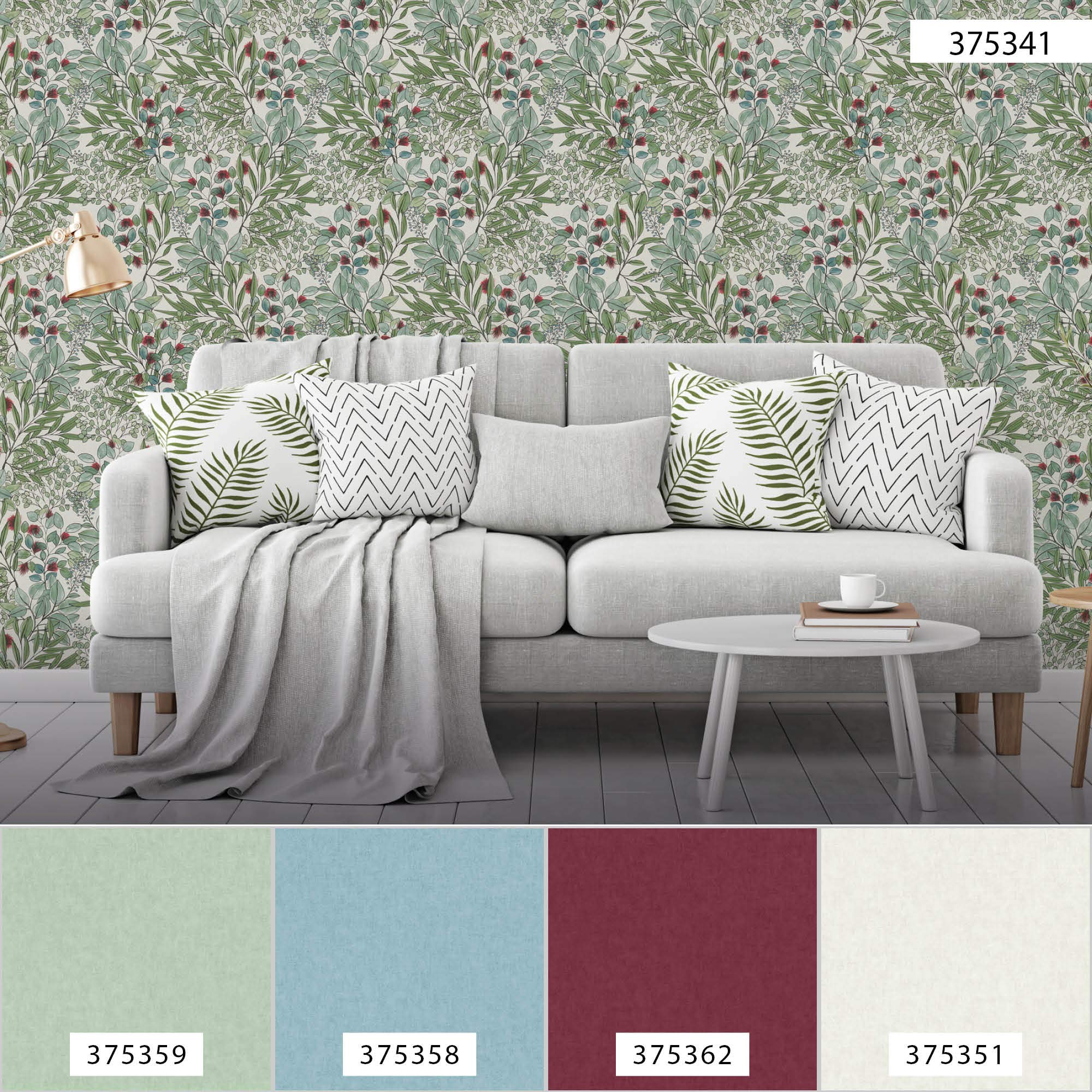 a-s-cr-ation-geo-nordic-vliestapete-wei-gr-n-lila-blumen image 7