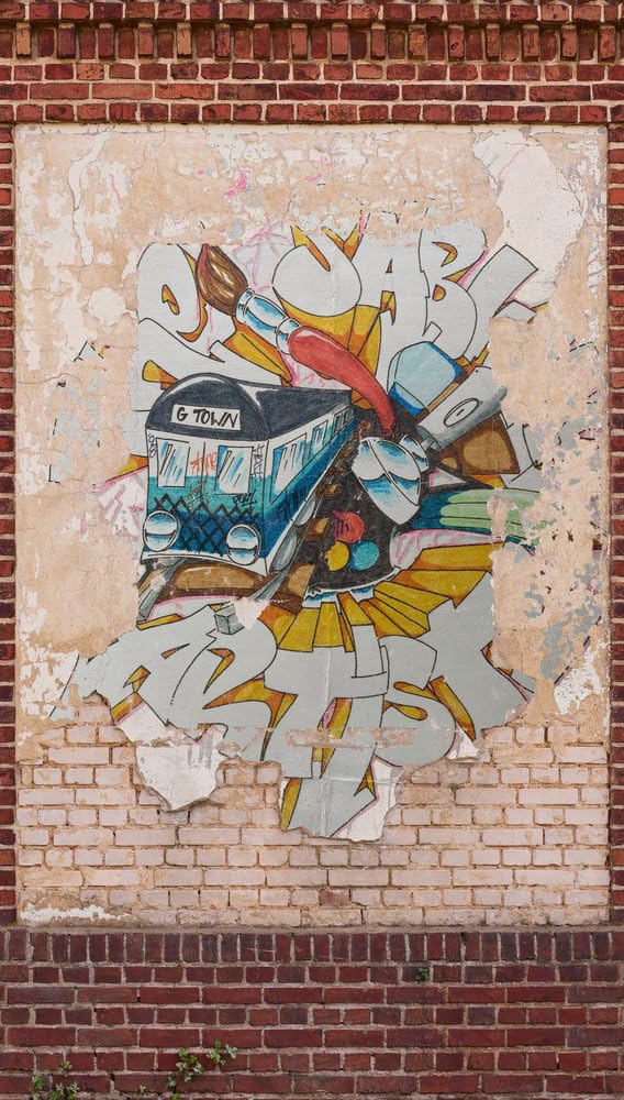 a-s-cr-ation-fototapeten-graffiti-backstein-fototapete-beige-2-80x1-59-m image 1