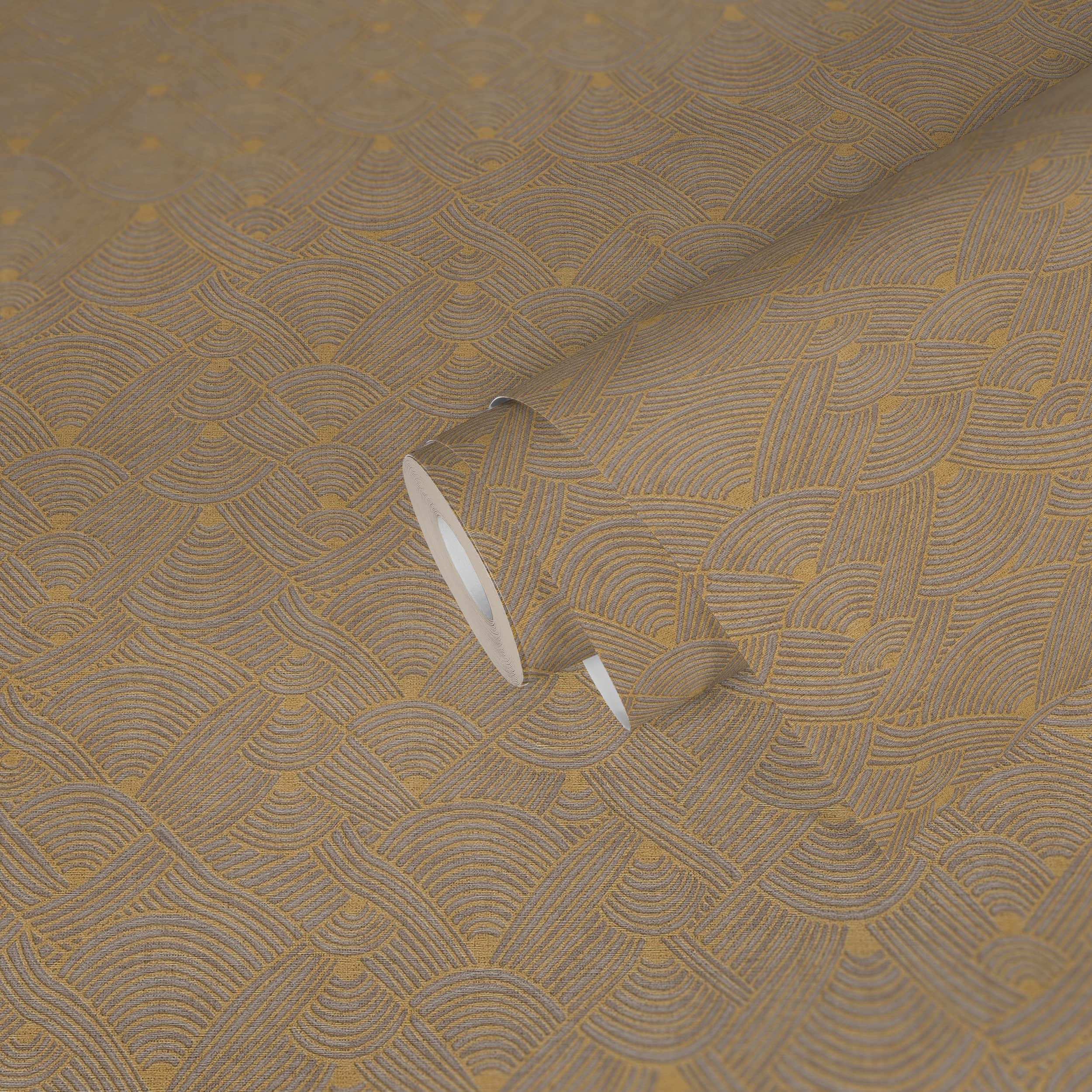 a-s-cr-ation-nara-387422-vliestapete-artdeco-gelb-gold-10-05m image 4
