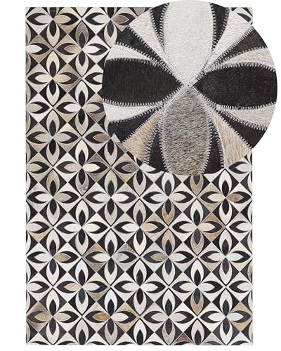 beliani-ishan-teppich-140x200-cm-kuhfell-patchwork-fu-bodenheizung image 7