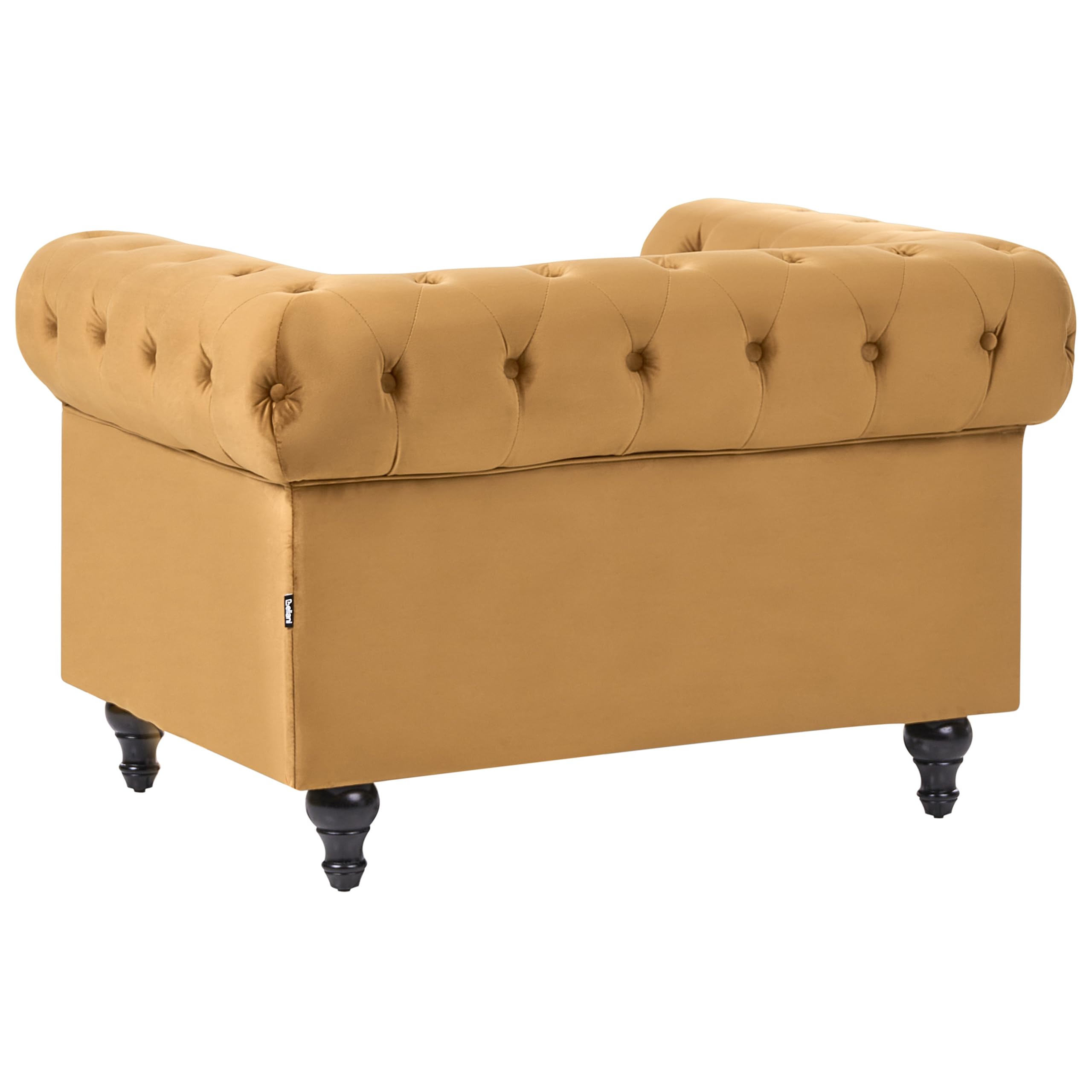beliani-chesterfield-sessel-samt-senfgelb-englisch image 5