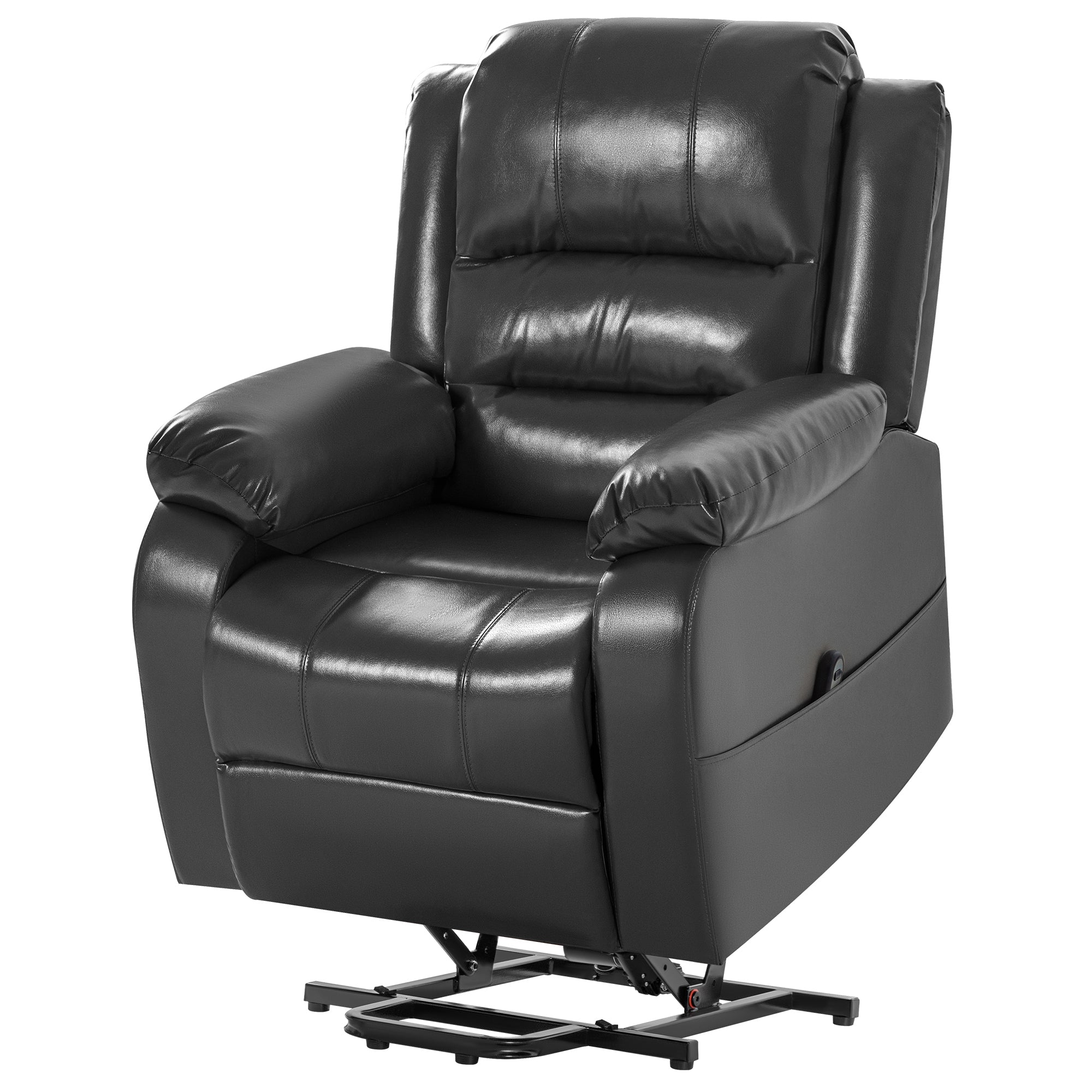 homall-recliner-chair-fernsehsessel-elektrisch-wei-aufstehsessel image 8