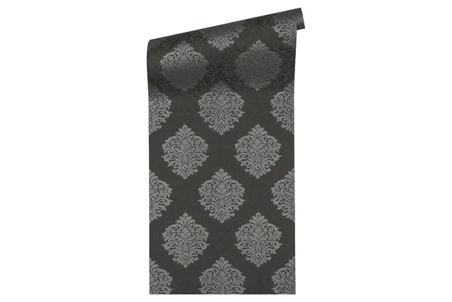 architects-paper-alpha-324804-vliestapete-schwarz-metallic-barock image 1