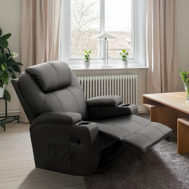 homall-recliner-chair-massagesessel-schwarz-leder-heizung image 4
