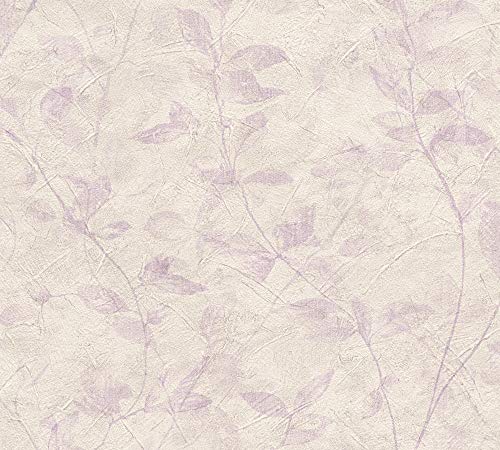 a-s-cr-ation-new-look-32447-3-papiertapete-lila-bl-tter image 8