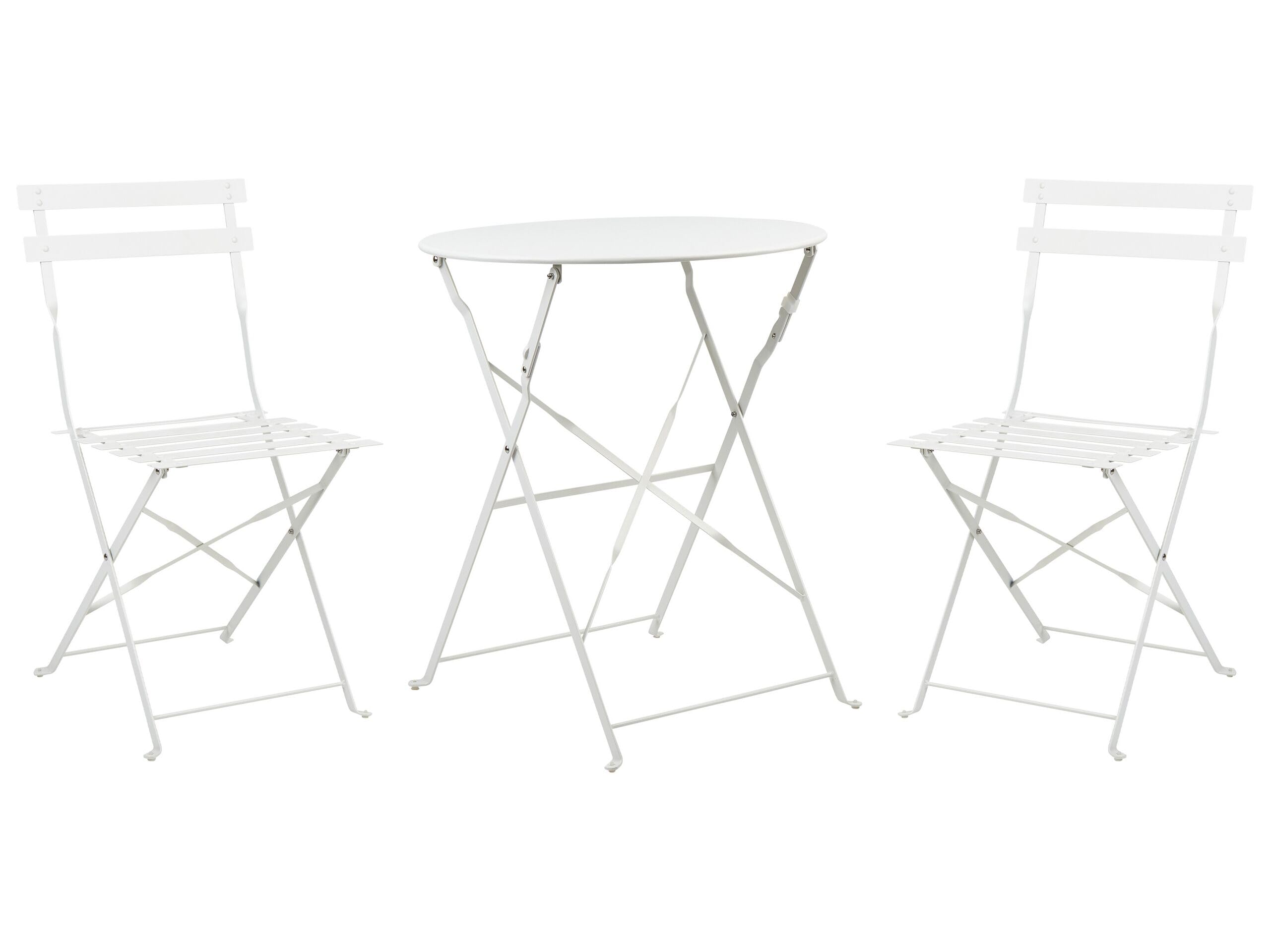 beliani-fiori-balkonset-wei-3-teilig-metall-klappbar image 1