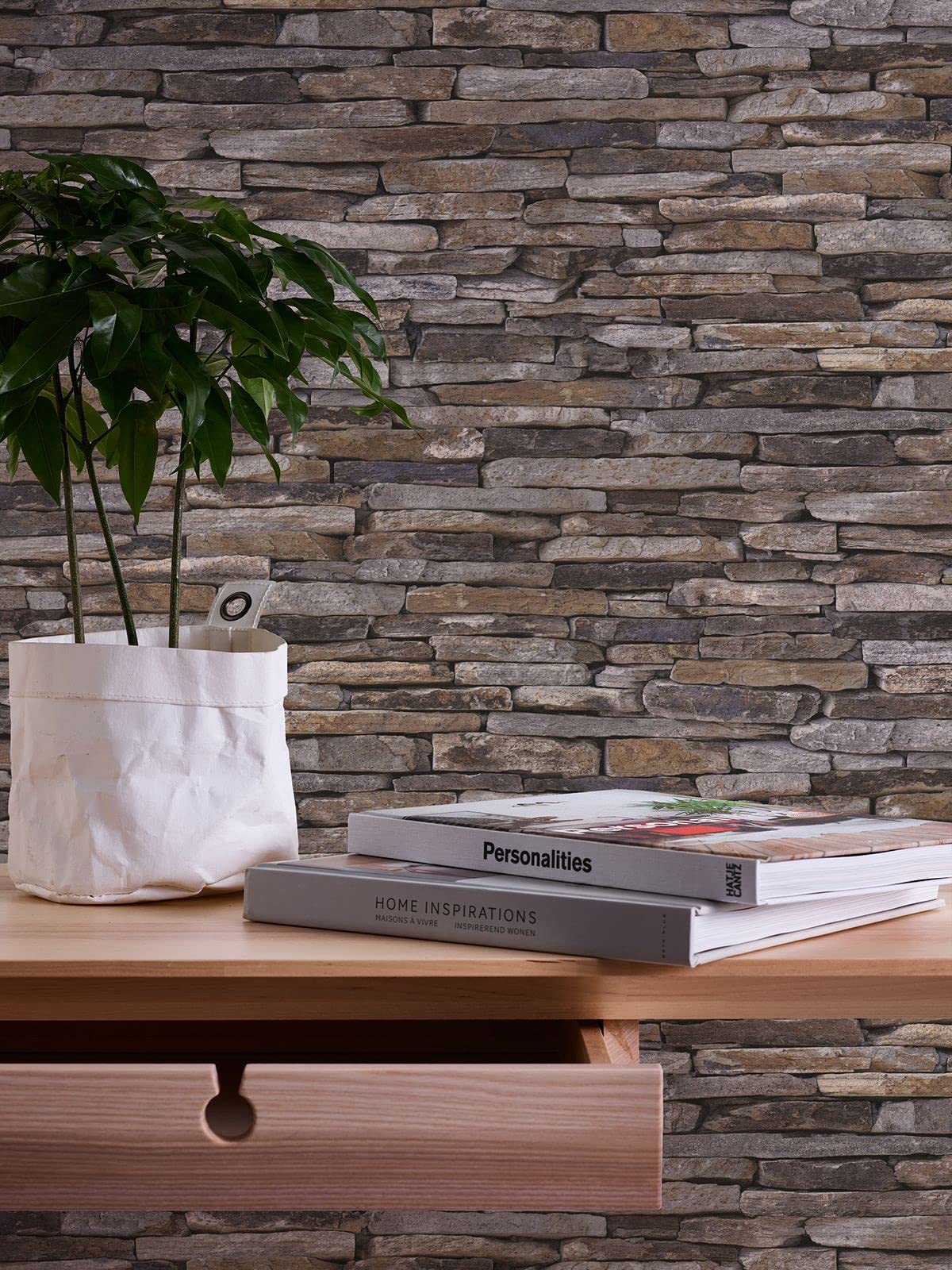 a-s-cr-ation-wood-n-stone-914217-vliestapete-braun-stein image 6
