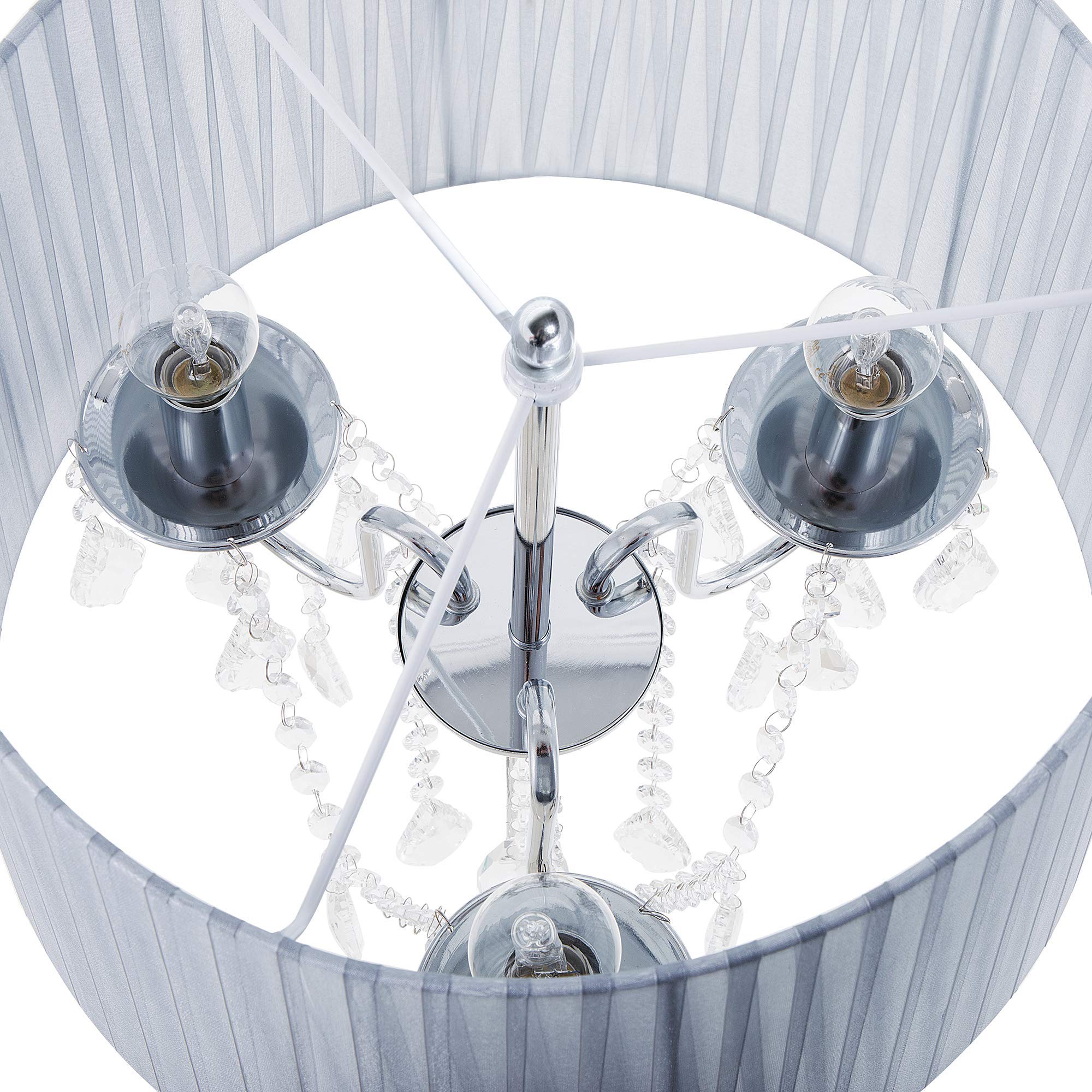 beliani-evans-stehlampe-grau-stoffschirm-kristall-glamour image 6