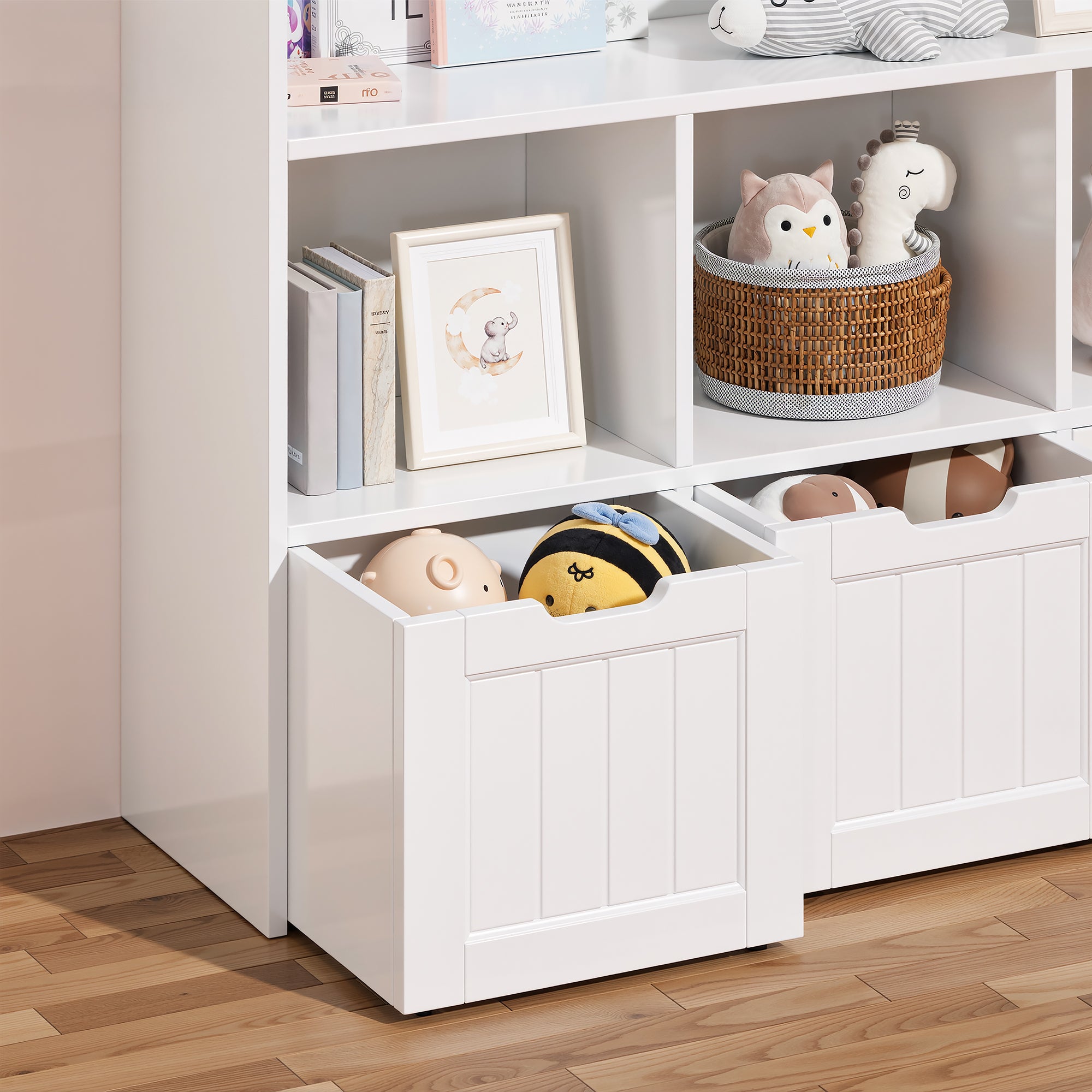 bealife-ap81-spielzeugschrank-wei-100cm-mdf-kinderregal image 6