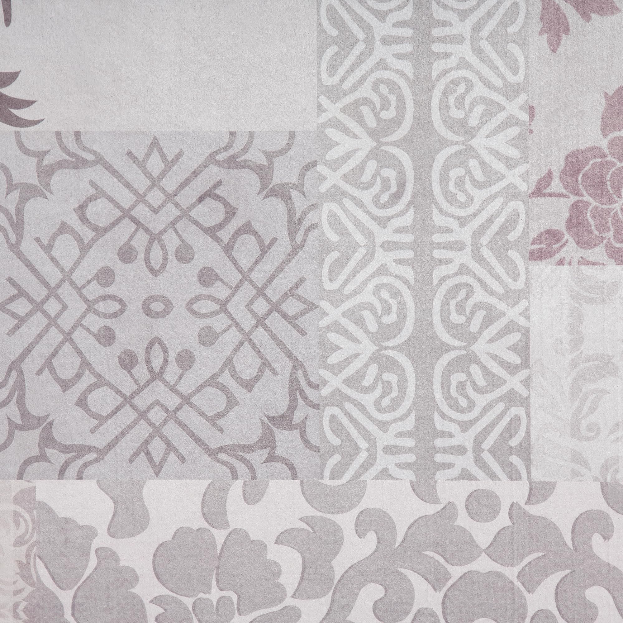 beliani-ballica-ii-teppich-140x200-grau-rosa-oriental image 5