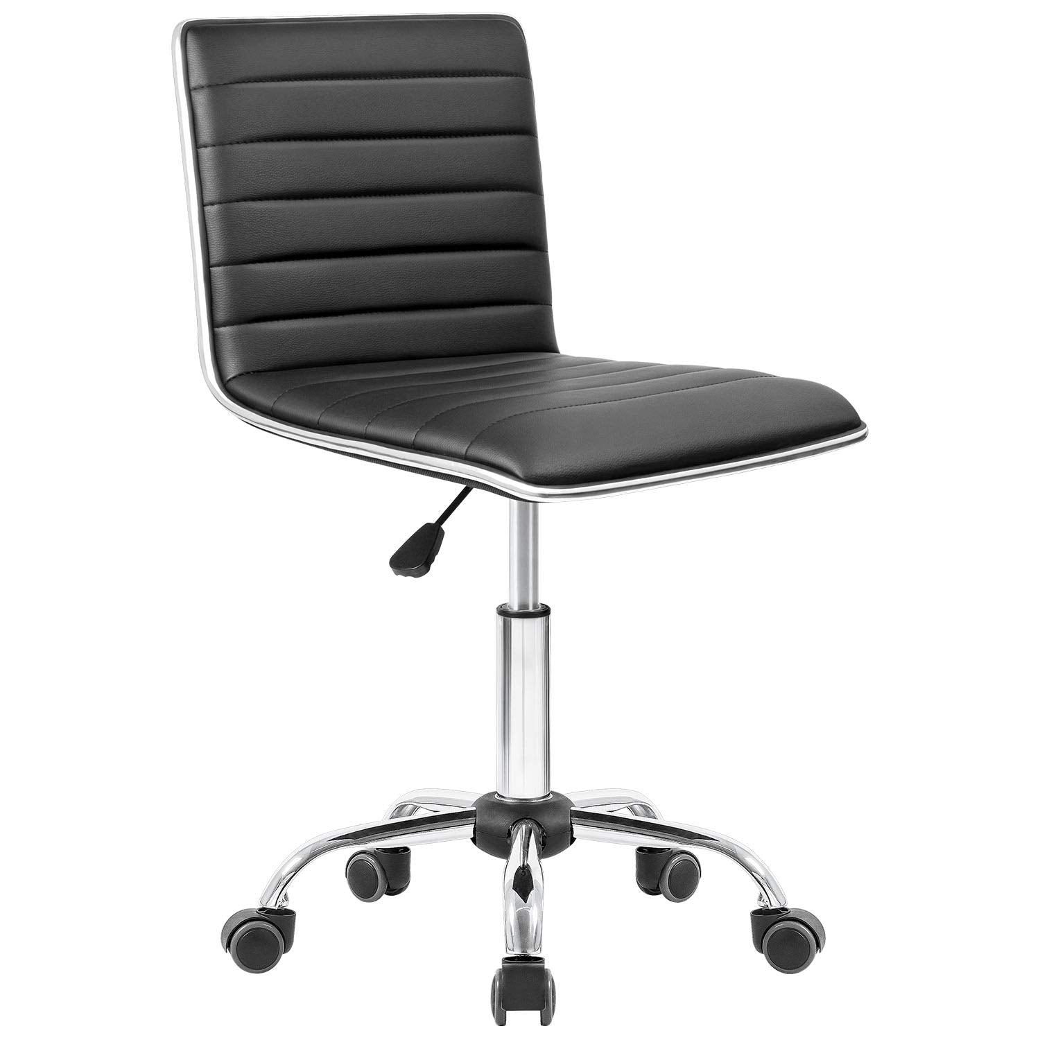 homall-office-leather-chair-b-rostuhl-kunstleder-schwarz-3 image 8