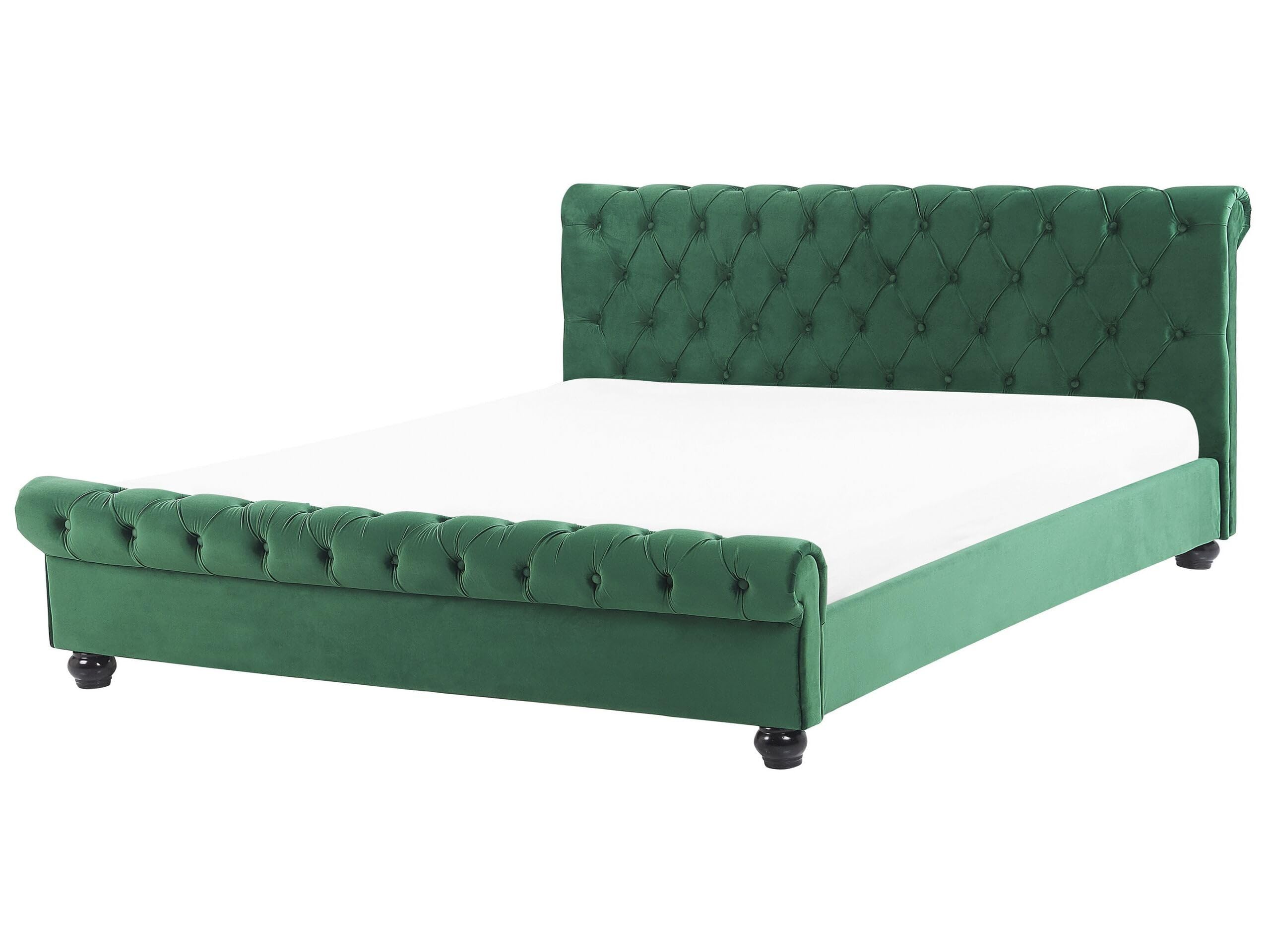 beliani-avallon-polsterbett-180x200-samt-smaragdgr-n image 1
