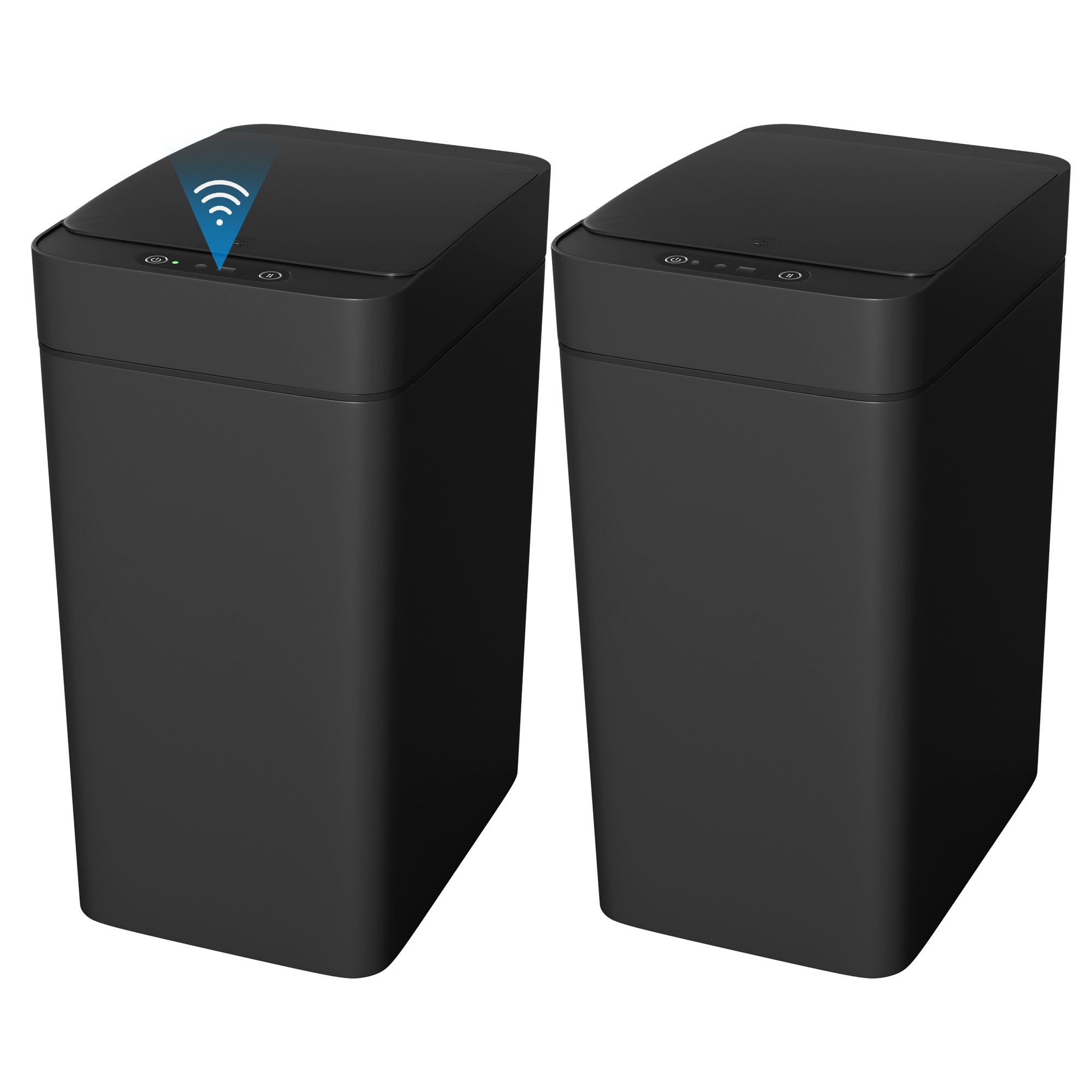 homall-shelf-m-lleimer-schwarz-mit-sensor-10-l-2er-pack image 8