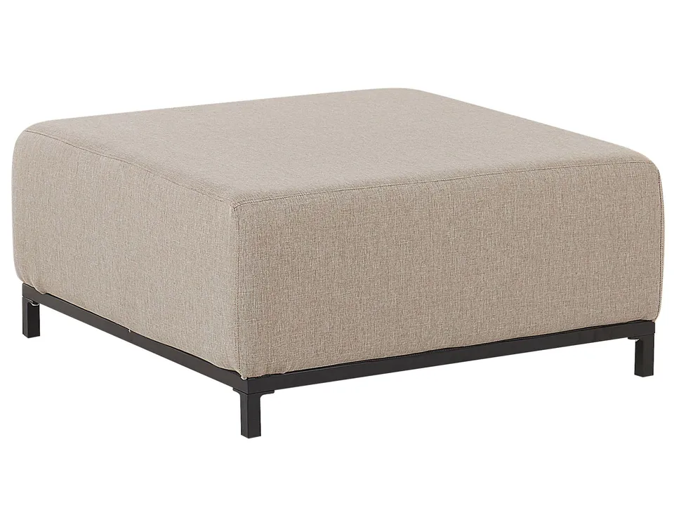 beliani-rovigo-ottomane-hocker-beige-83x83-cm-outdoor image 1