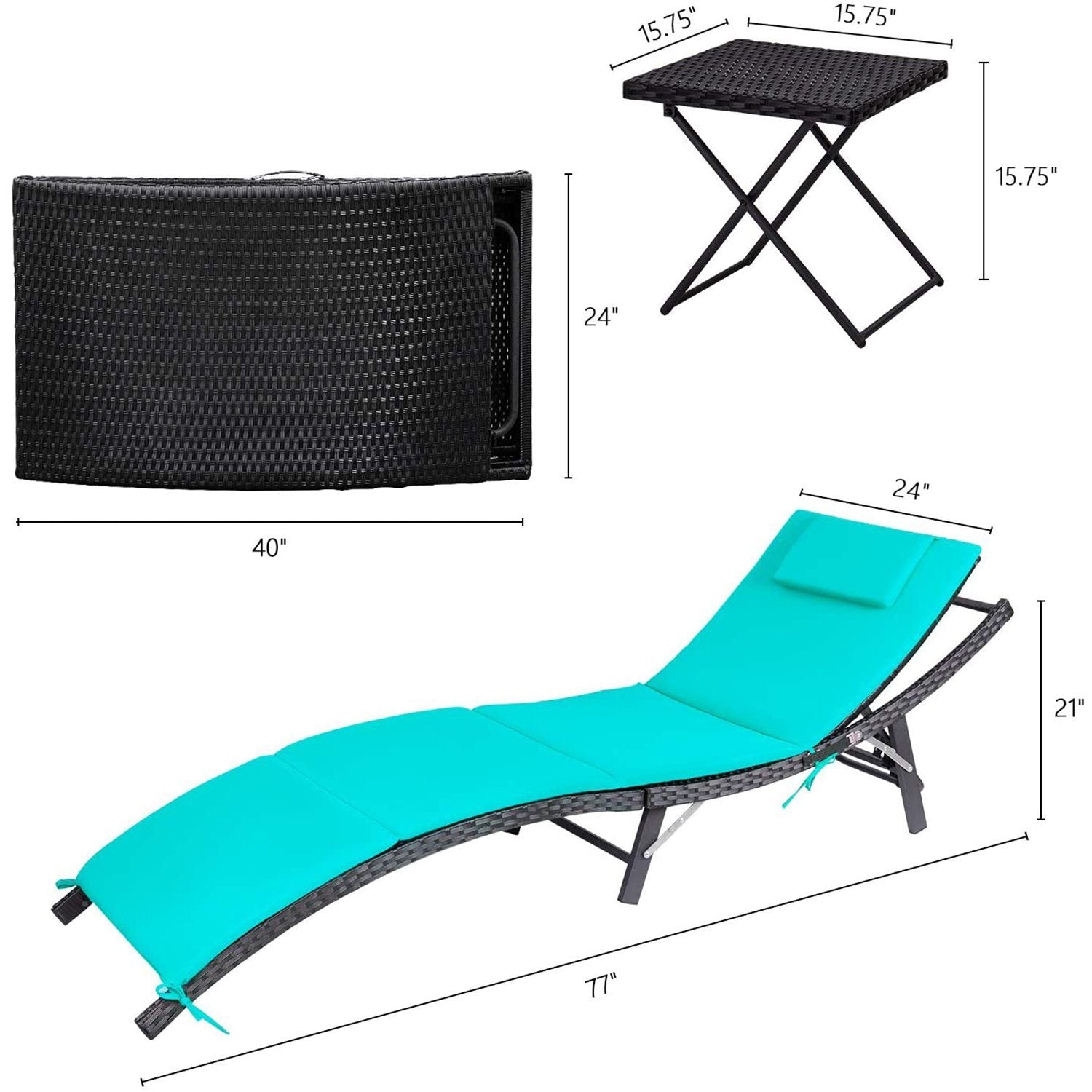 homall-patio-furniture-liegestuhl-set-3-tlg-rattanliege-blau image 7