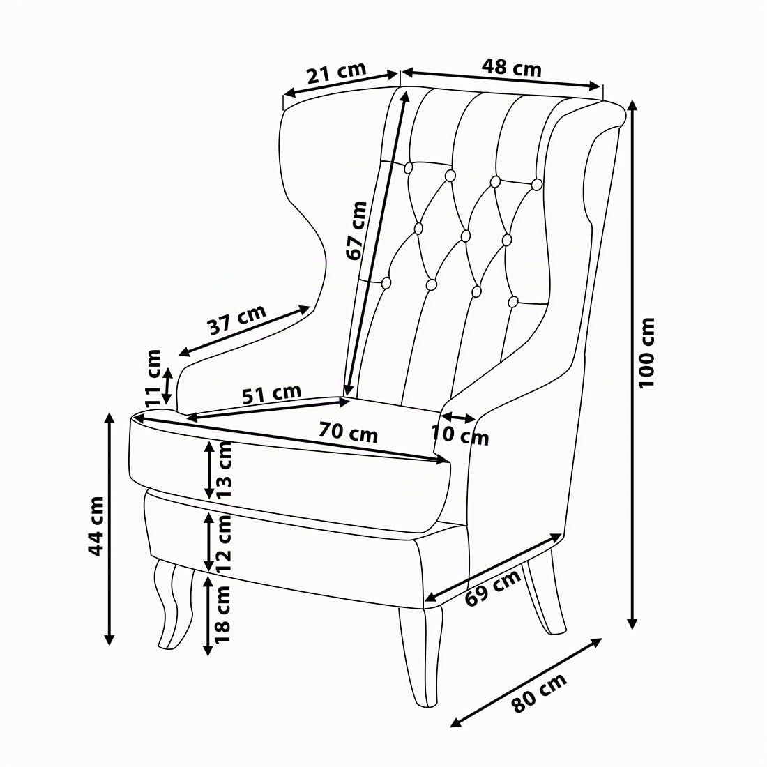 beliani-molde-ohrensessel-patchwork-fuchsia-stoff-holzbeine image 8