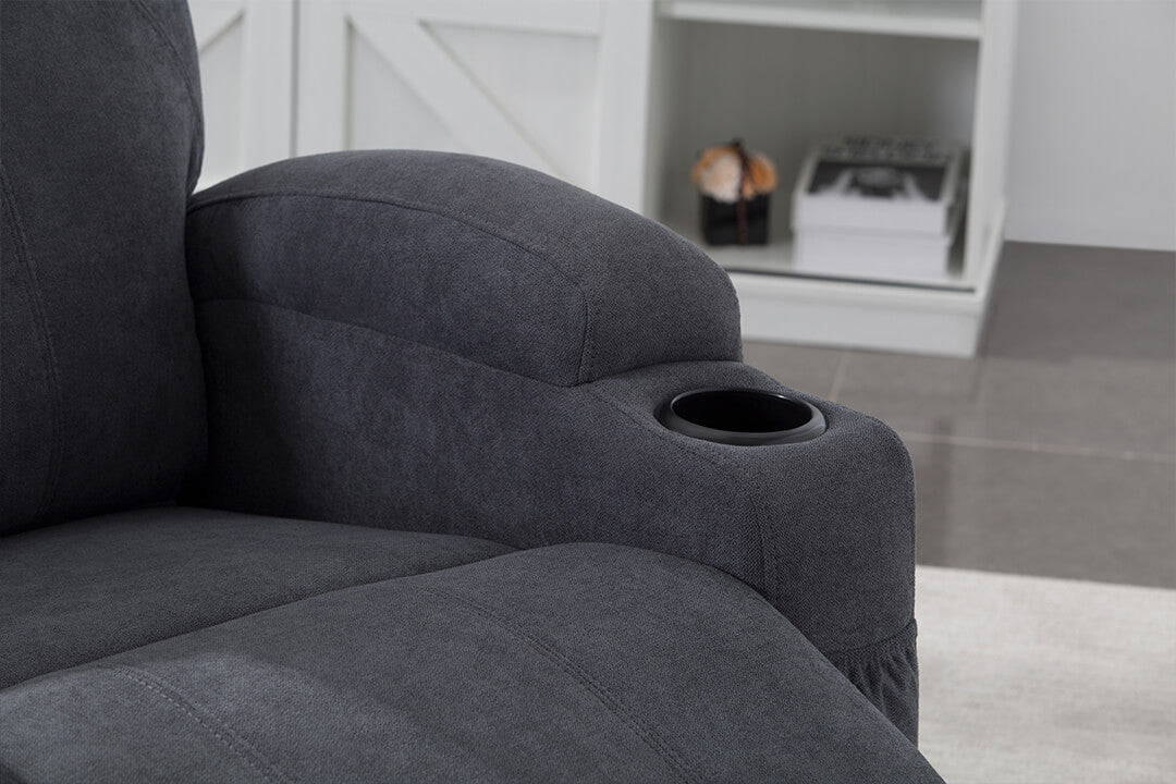 homall-recliner-chair-relaxsessel-massagesessel-stoff-grau image 7