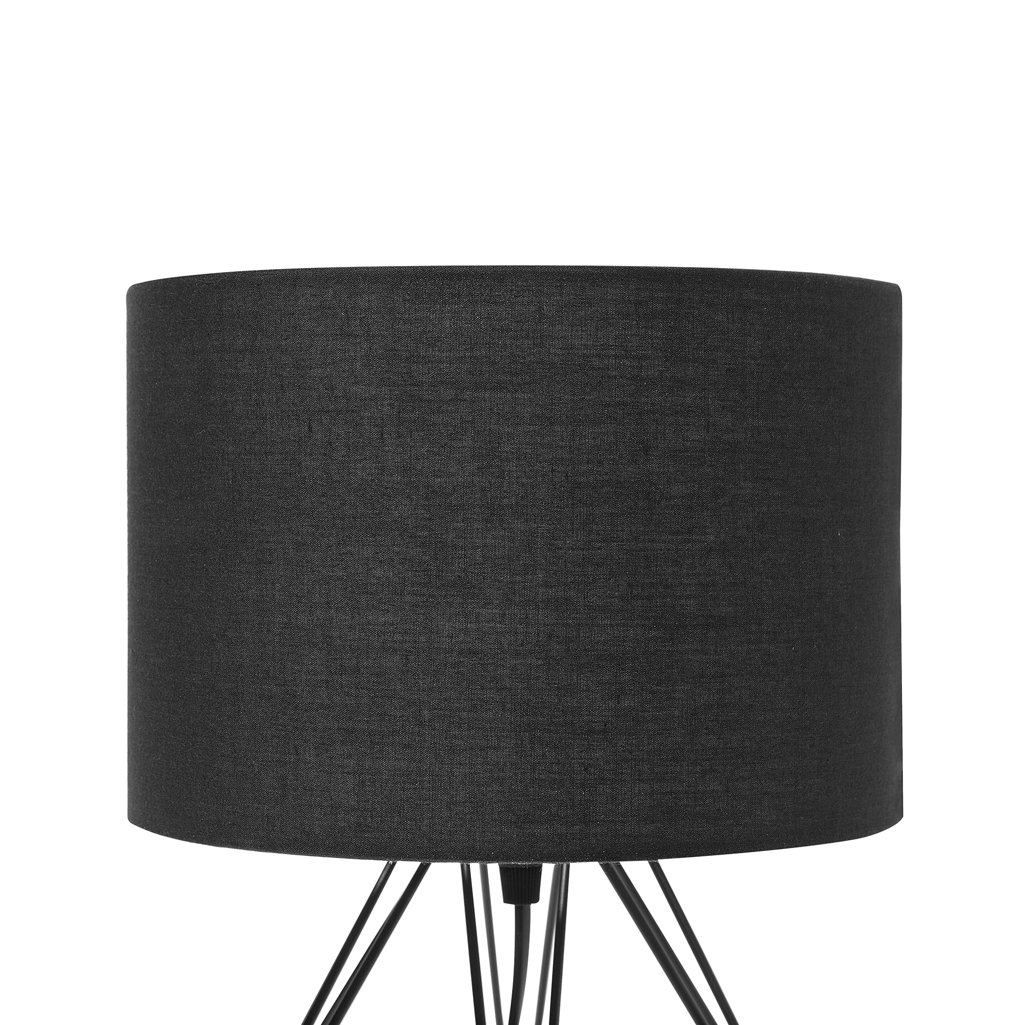 beliani-maroni-tischleuchte-netz-schwarz-rund-35-cm image 5