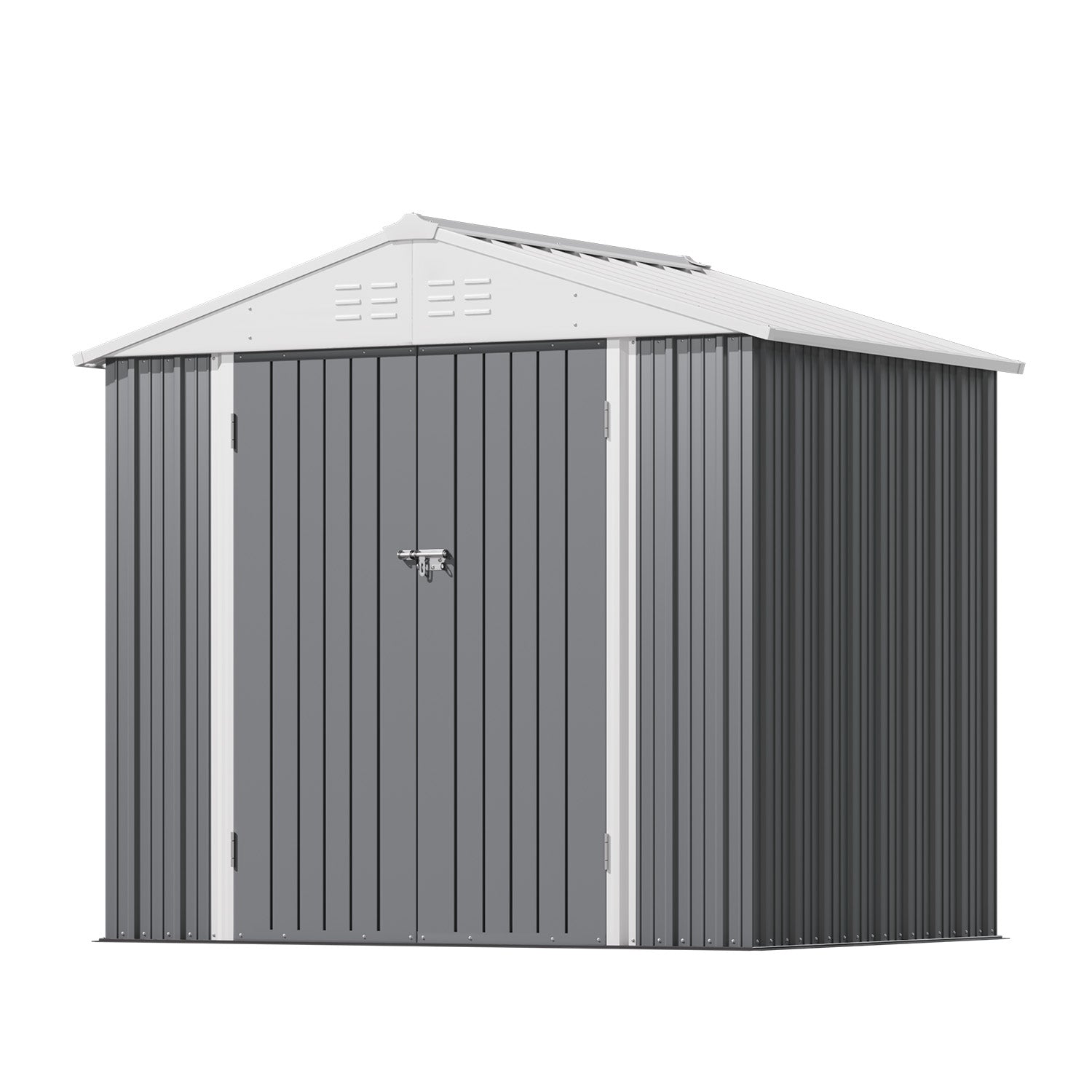 homall-ger-tehaus-metall-grau-8x6-fu-garten image 5