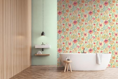 a-s-cr-ation-vliestapete-396951-blumentapete-bunt-floral-10-05m image 8