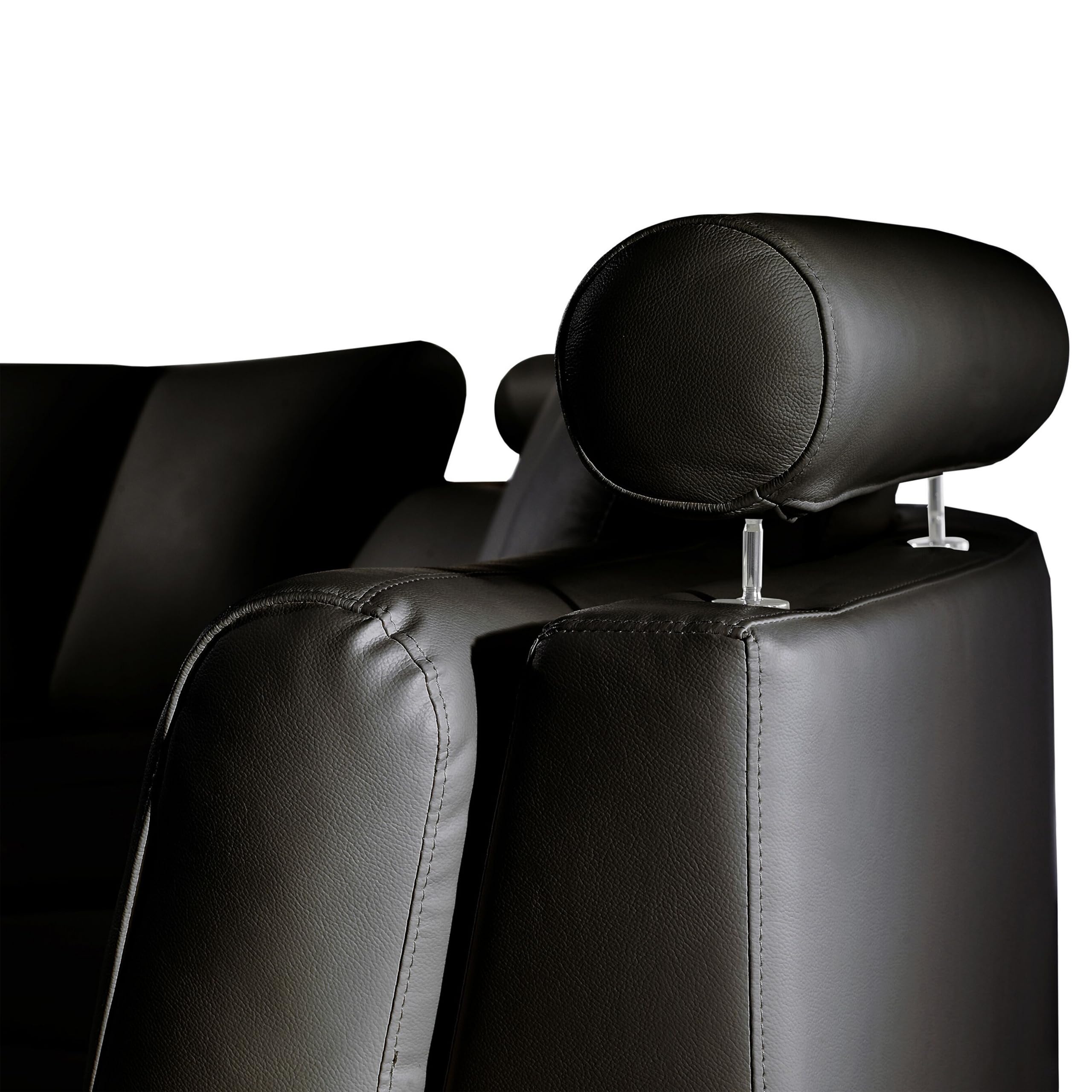 beliani-sofas-rotunde-halbkreis-sofa-schwarz-echtleder image 5