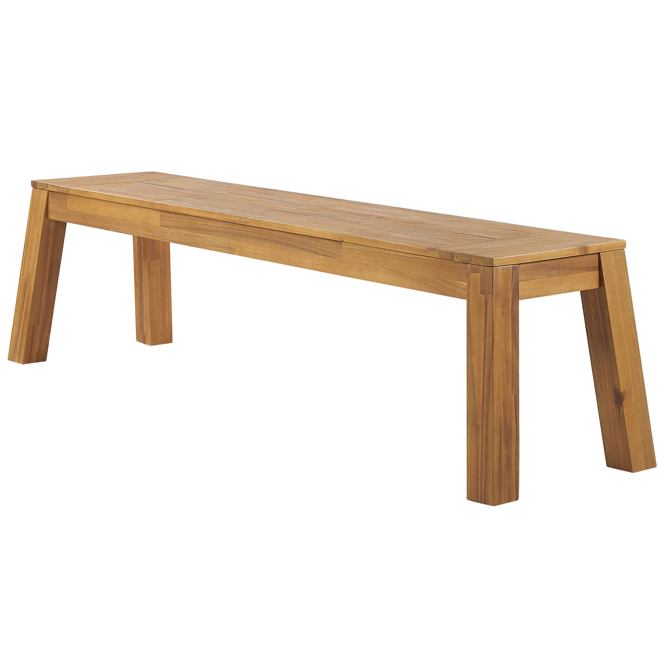 beliani-livorno-gartenset-akazienholz-6-sitzer-210-cm-hellbraun image 8