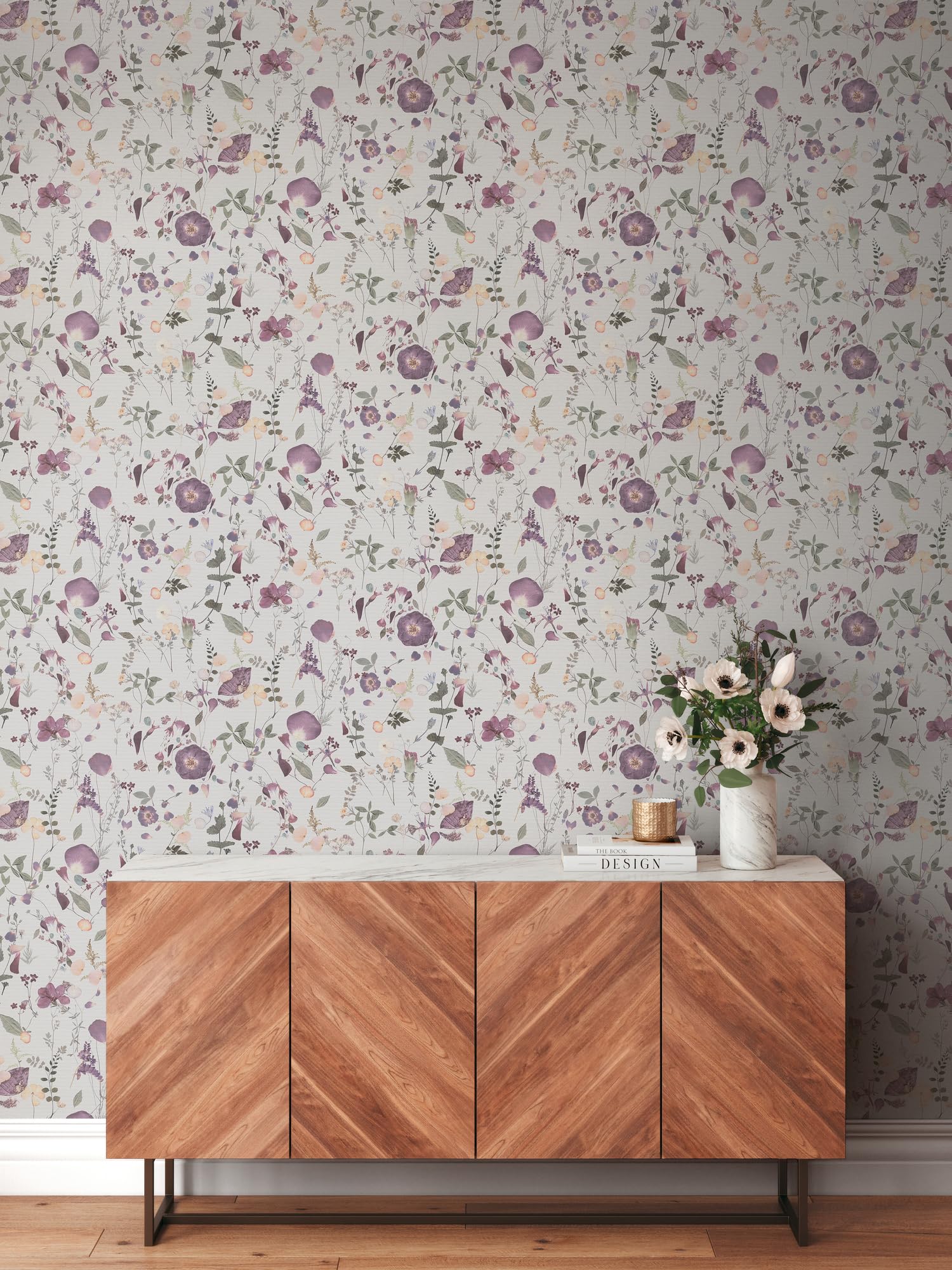 a-s-cr-ation-vliestapete-bl-tter-violett-beige-10-05m image 6