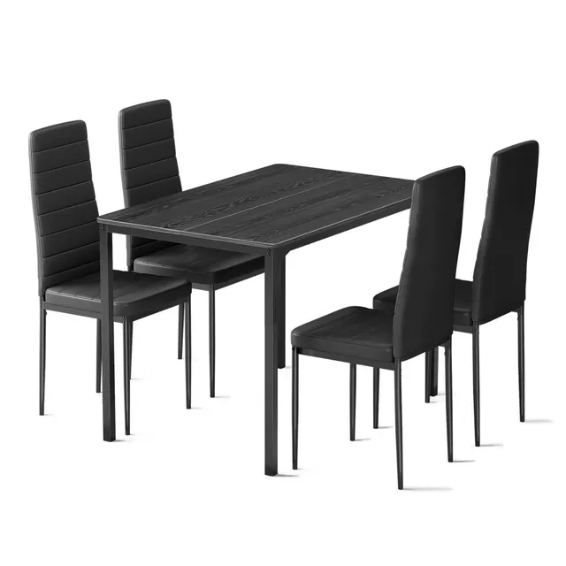 bealife-tb65-essgruppe-5-teilig-schwarz-f-r-4-personen image 1