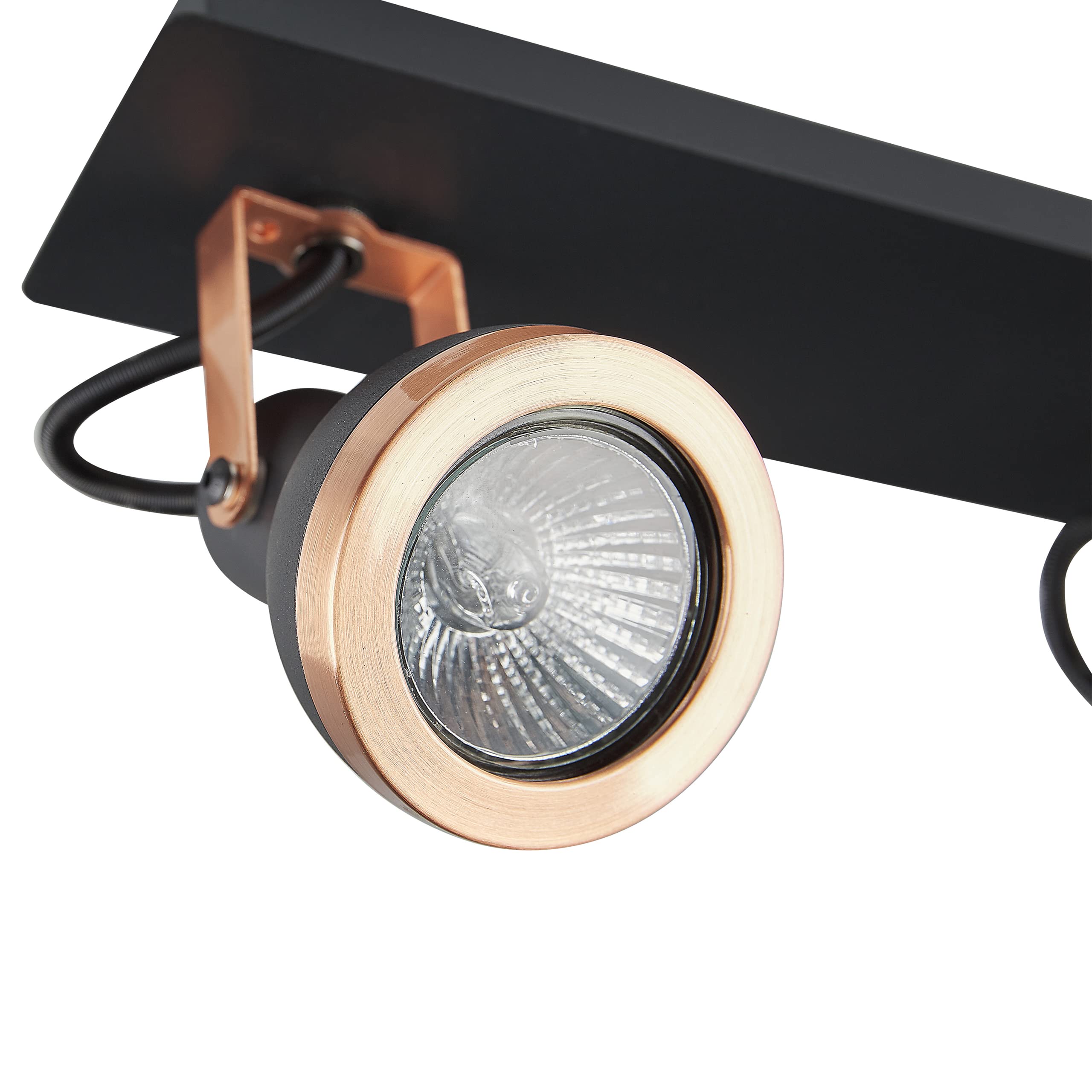 beliani-baro-deckenlampe-3-flammig-schwarz-kupfer-metall image 6