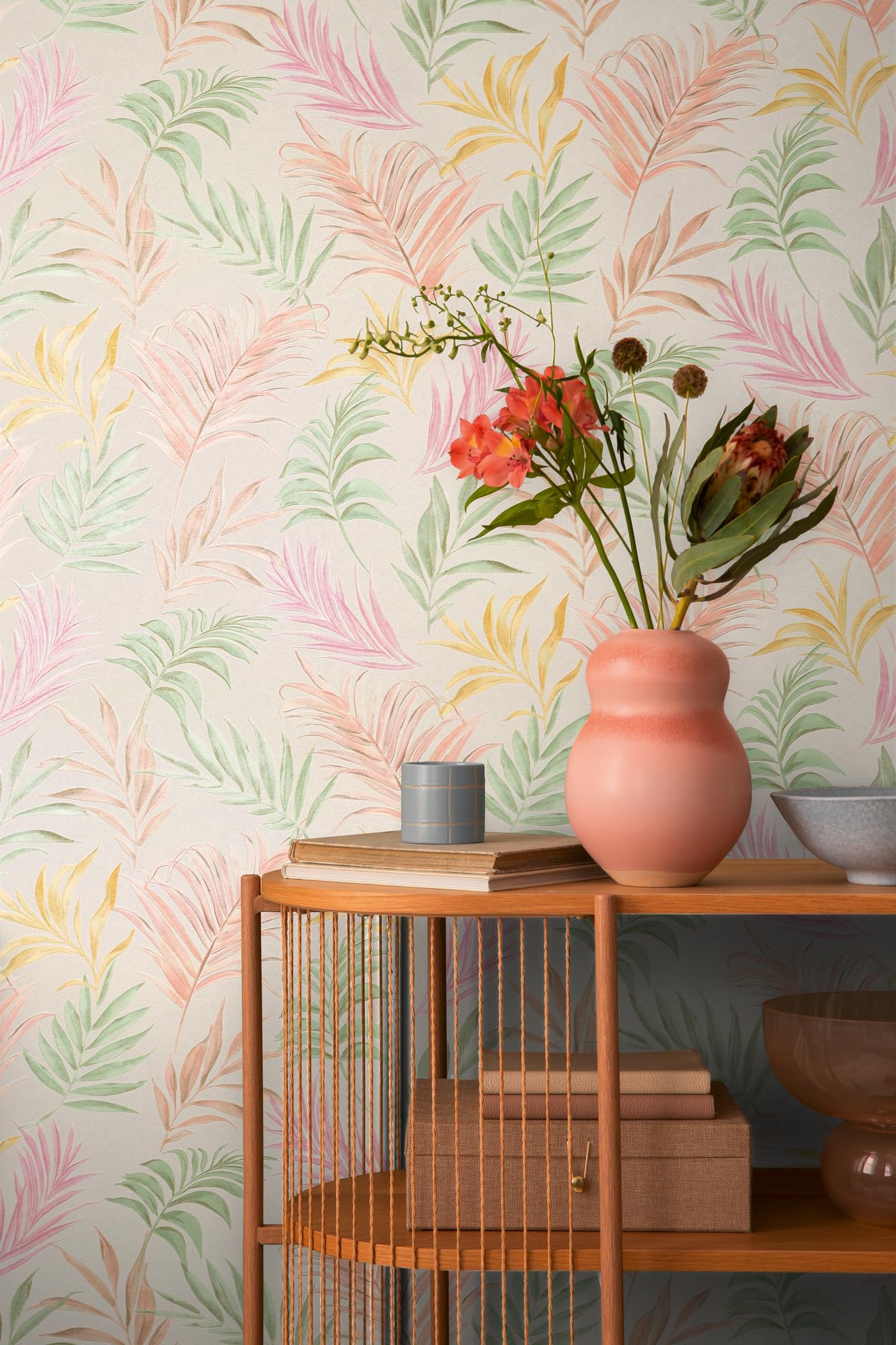 livingwalls-cosmopolitan-dschungel-vliestapete-gelb-10-05m image 3