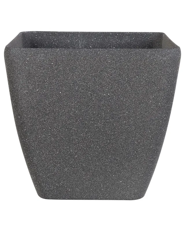beliani-zeli-blumentopf-dunkelgrau-49x49x49-cm-86-l-witterungsbest-ndig image 1