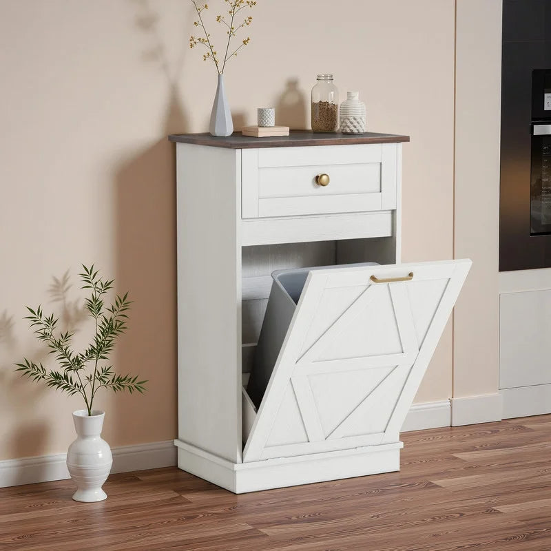 homall-shelf-m-llschrank-holz-braun-mit-schublade image 8