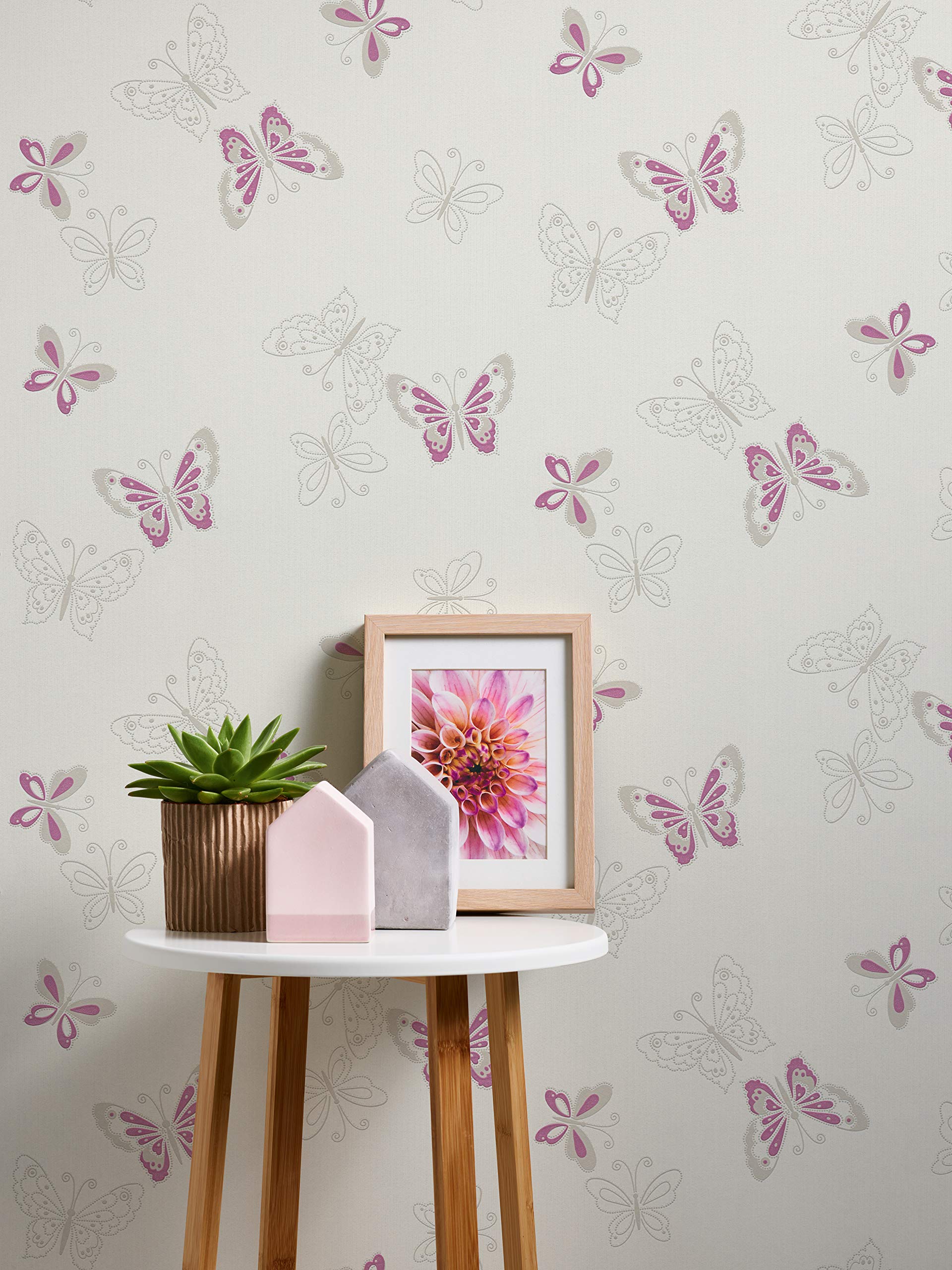 a-s-cr-ation-happy-spring-347651-vliestapete-schmetterling-beige-lila image 4
