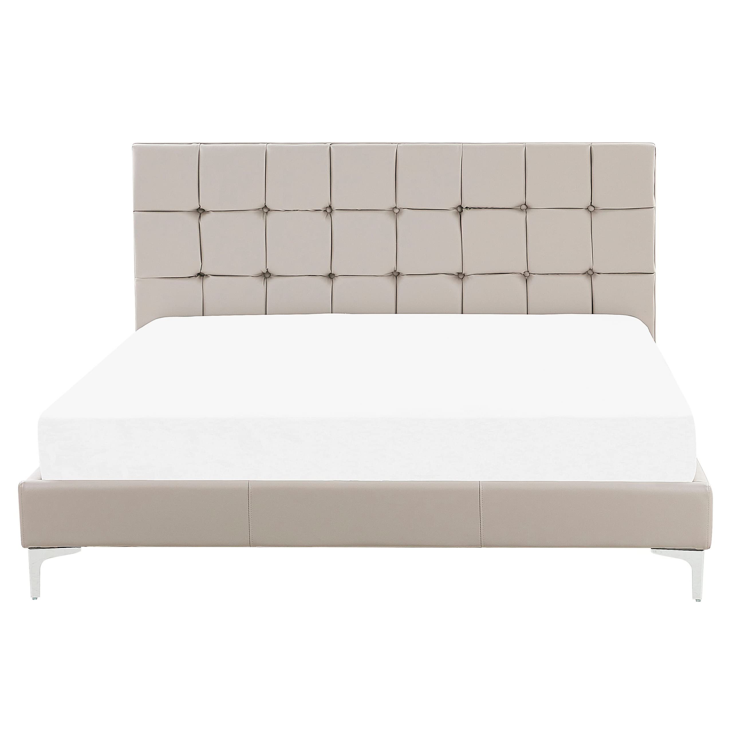beliani-ambert-doppelbett-160x200-cm-grau-kunstleder-polsterbett image 4