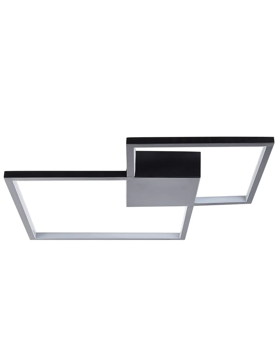 beliani-oksu-led-deckenleuchte-schwarz-54-cm-warmwei image 1