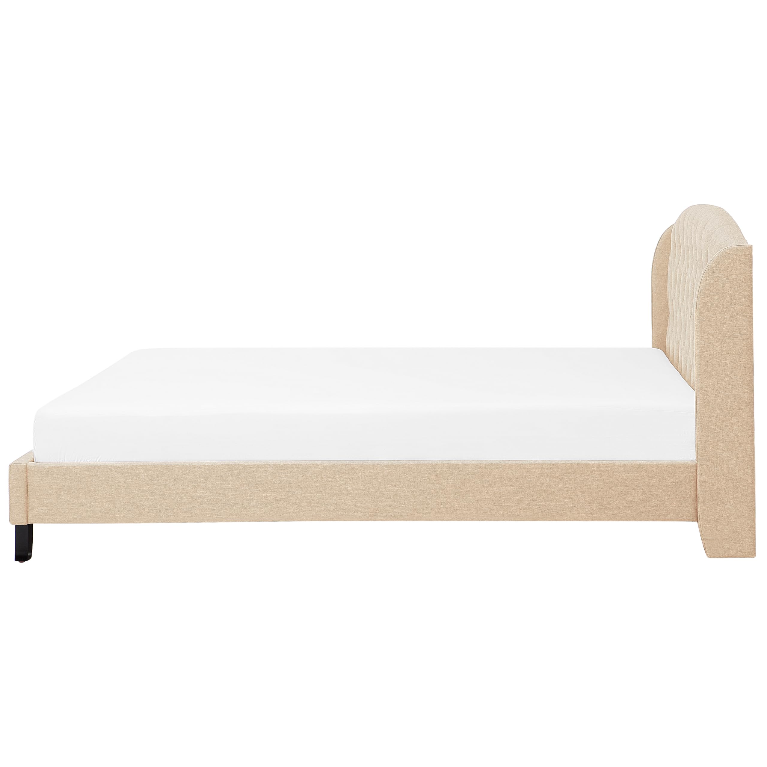 beliani-bordeaux-polsterbett-180x200-beige-leinenoptik image 5