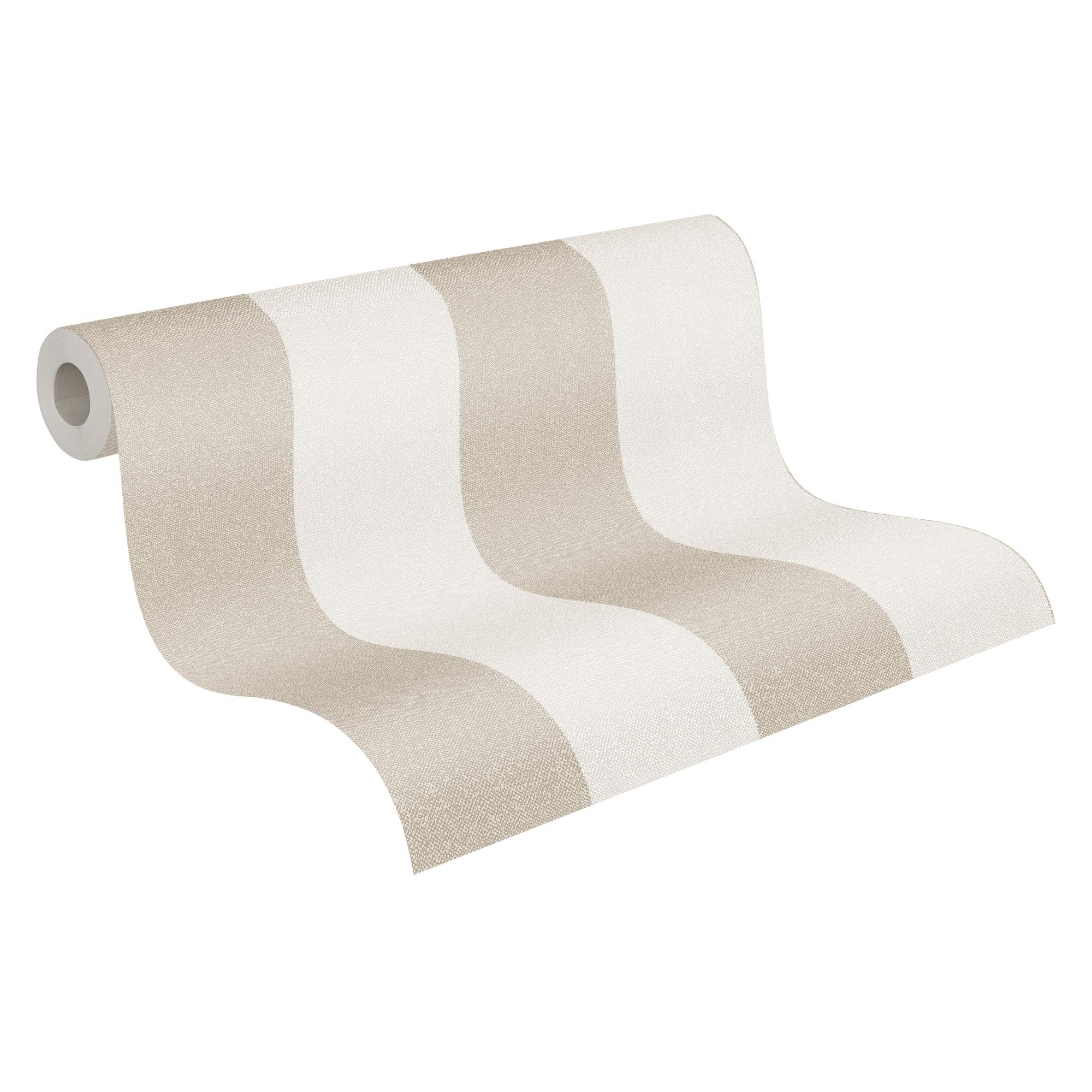 a-s-cr-ation-new-elegance-375543-streifentapete-beige image 1